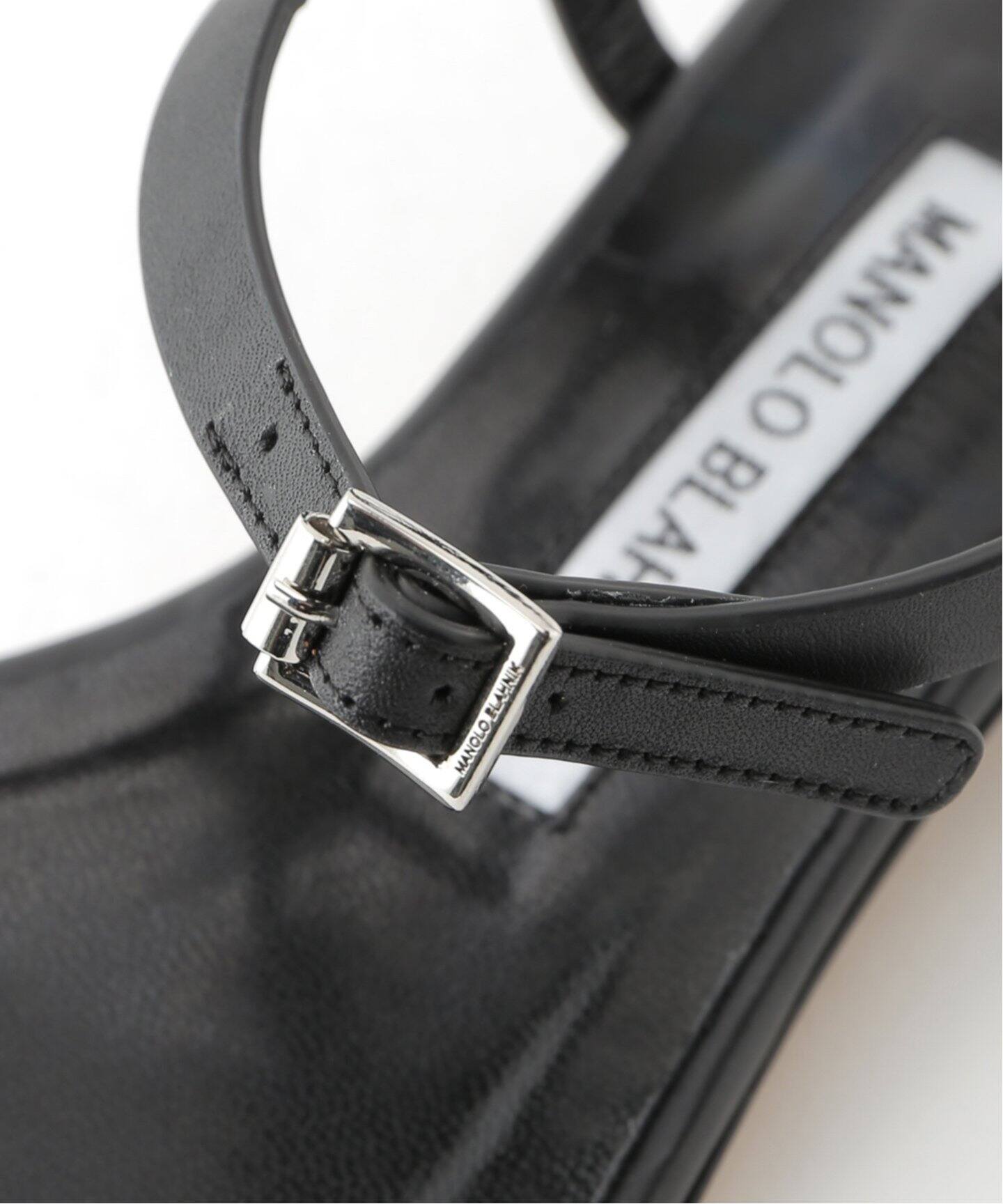 MANOLO BLAHNIK/マノロ ブラニク】FLAT SANDALS（サンダル）｜L  