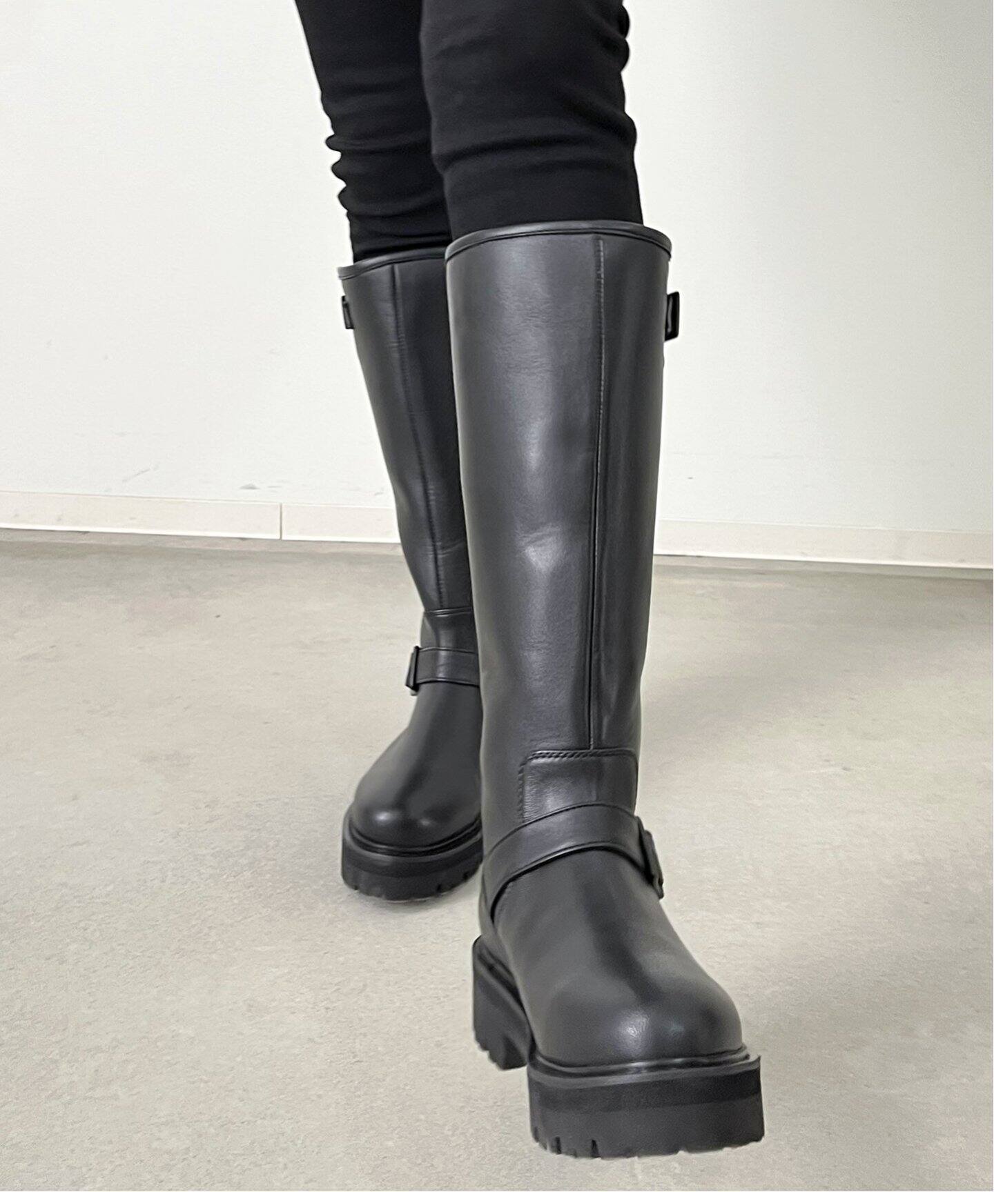 CAMINANDO/カミナンド】ENGINNER LONG BOOTS（ロングブーツ）｜L 