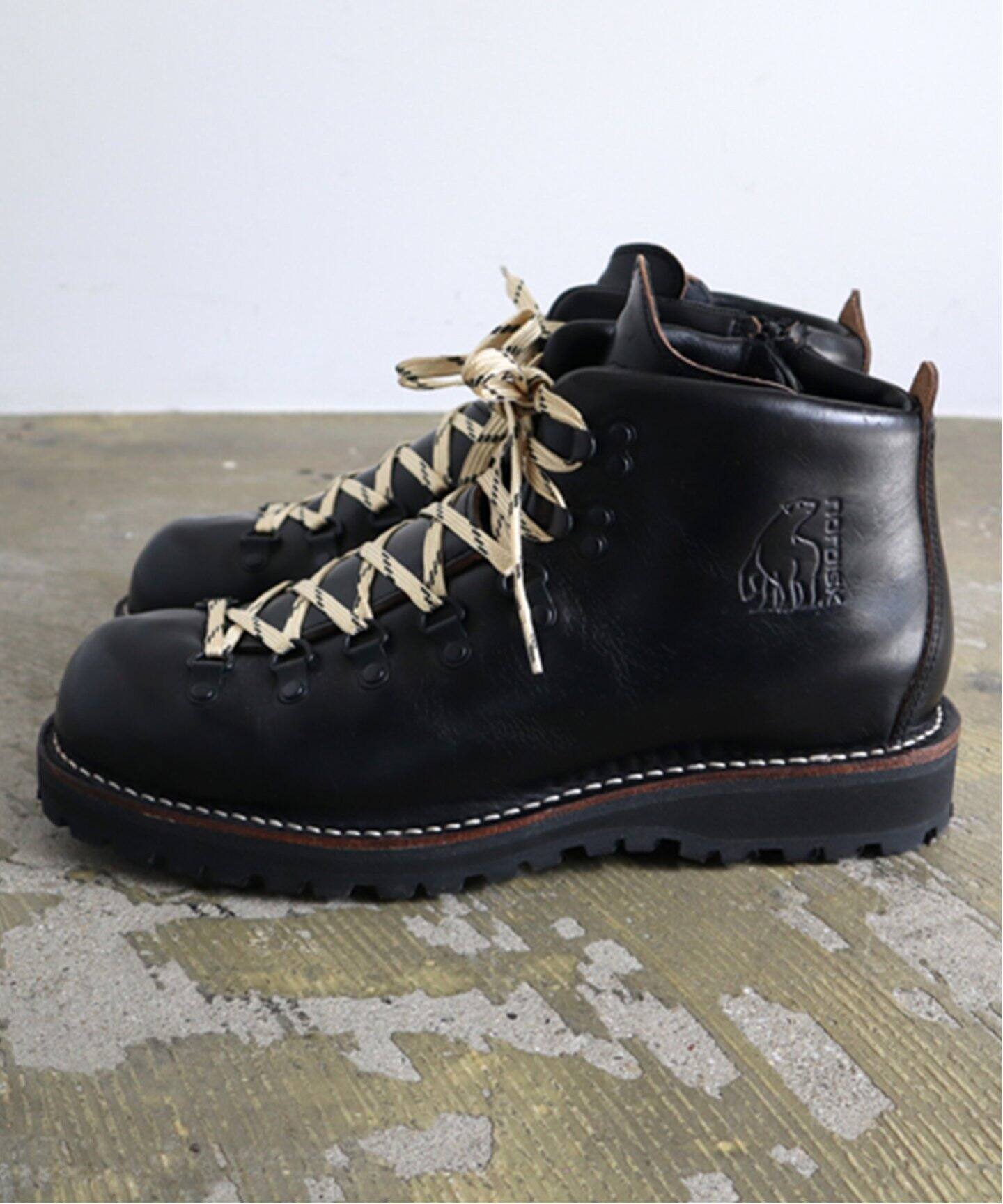 NORDISK×DANNER/ノルディスク×ダナー】MOUNTAIN LIGHT BLACK（レザー 
