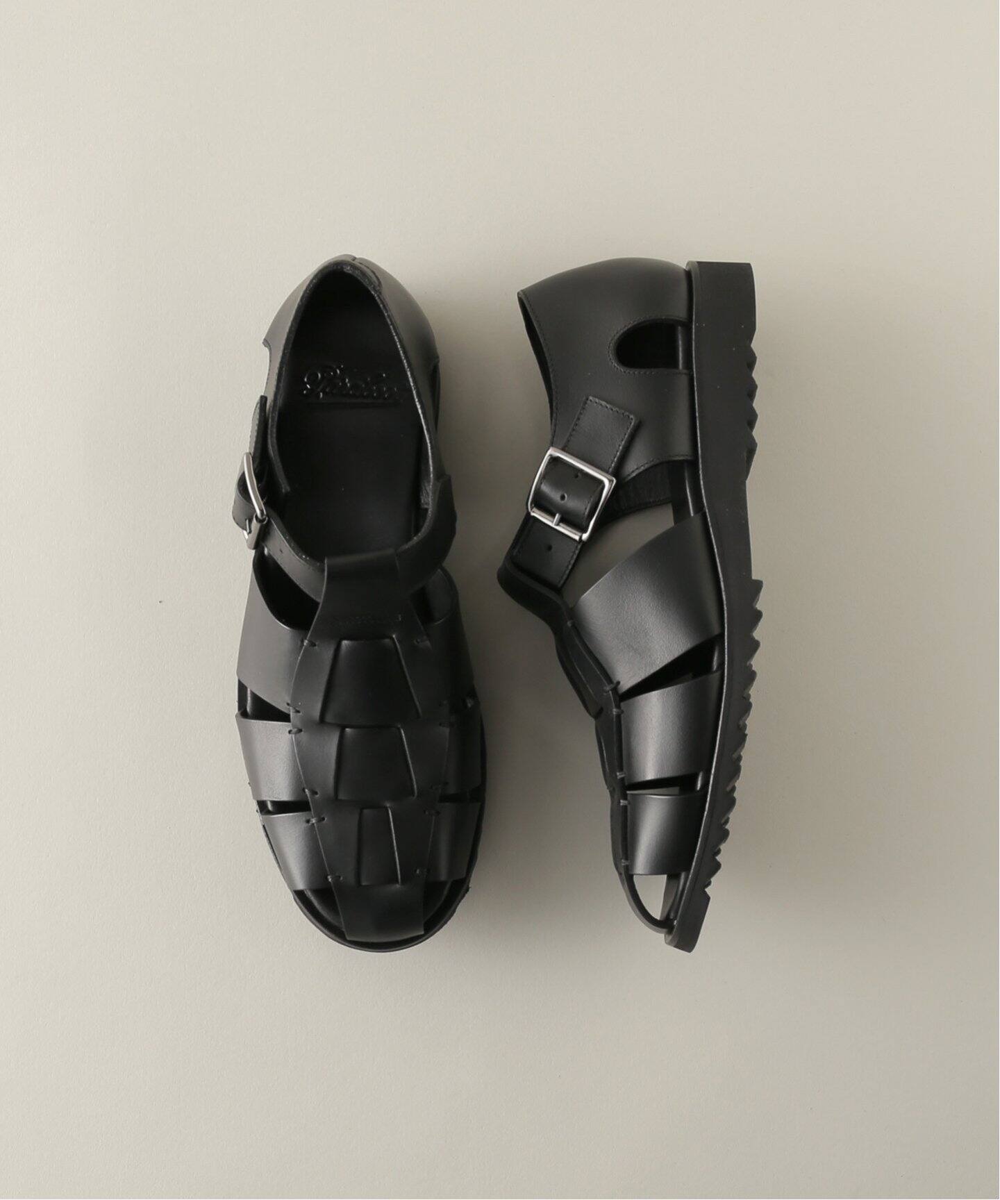 パラブーツ 24cm相当 パシフィック NOIR うずい サンダル 黒 