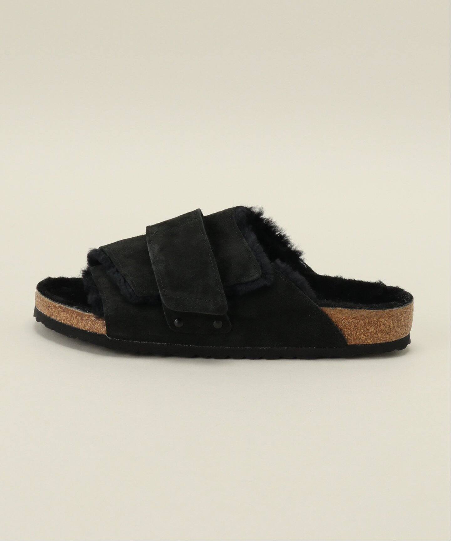 美品【BIRKENSTOCK/ビルケンシュトック】KYOTO 蒸し暑い ブラック 37