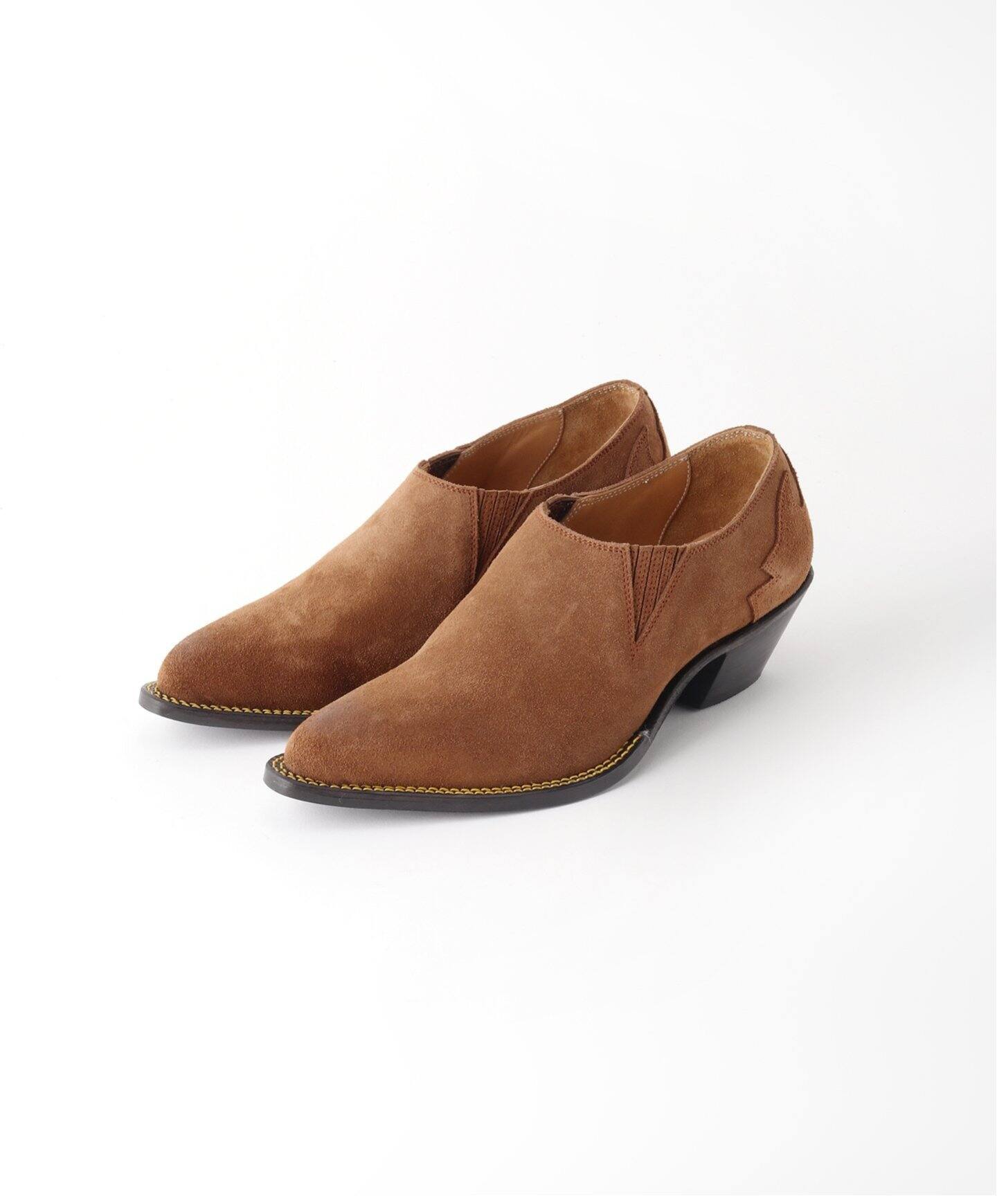 BED J.W. FORD / ベッドフォード 】Western shoes all suede（その他 
