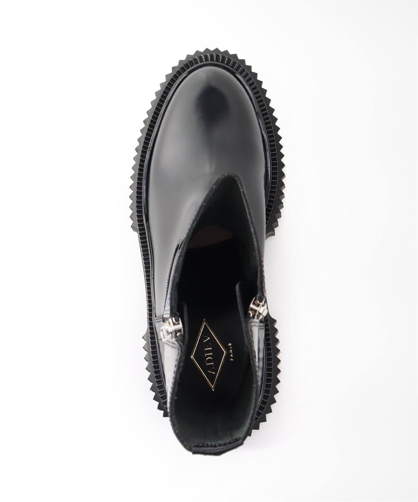 ADIEU / アデュー】Type 184 SIDE ZIP BOOTS（レザーシューズ 
