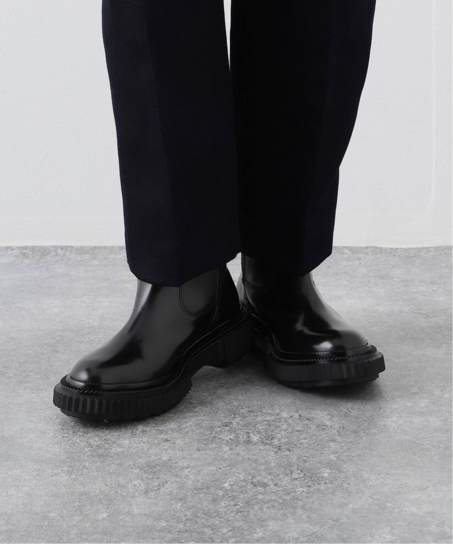 ADIEU / アデュー】Type 184 SIDE ZIP BOOTS（レザーシューズ 