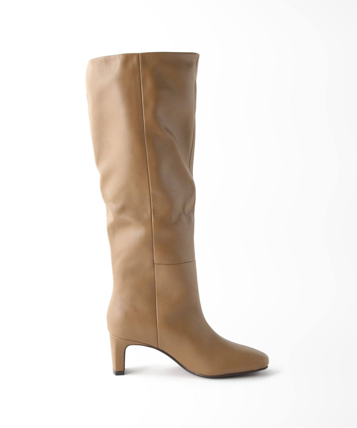 ヒールロングブーツ（6cm）（ロングブーツ）｜B.C STOCK（ベーセー 