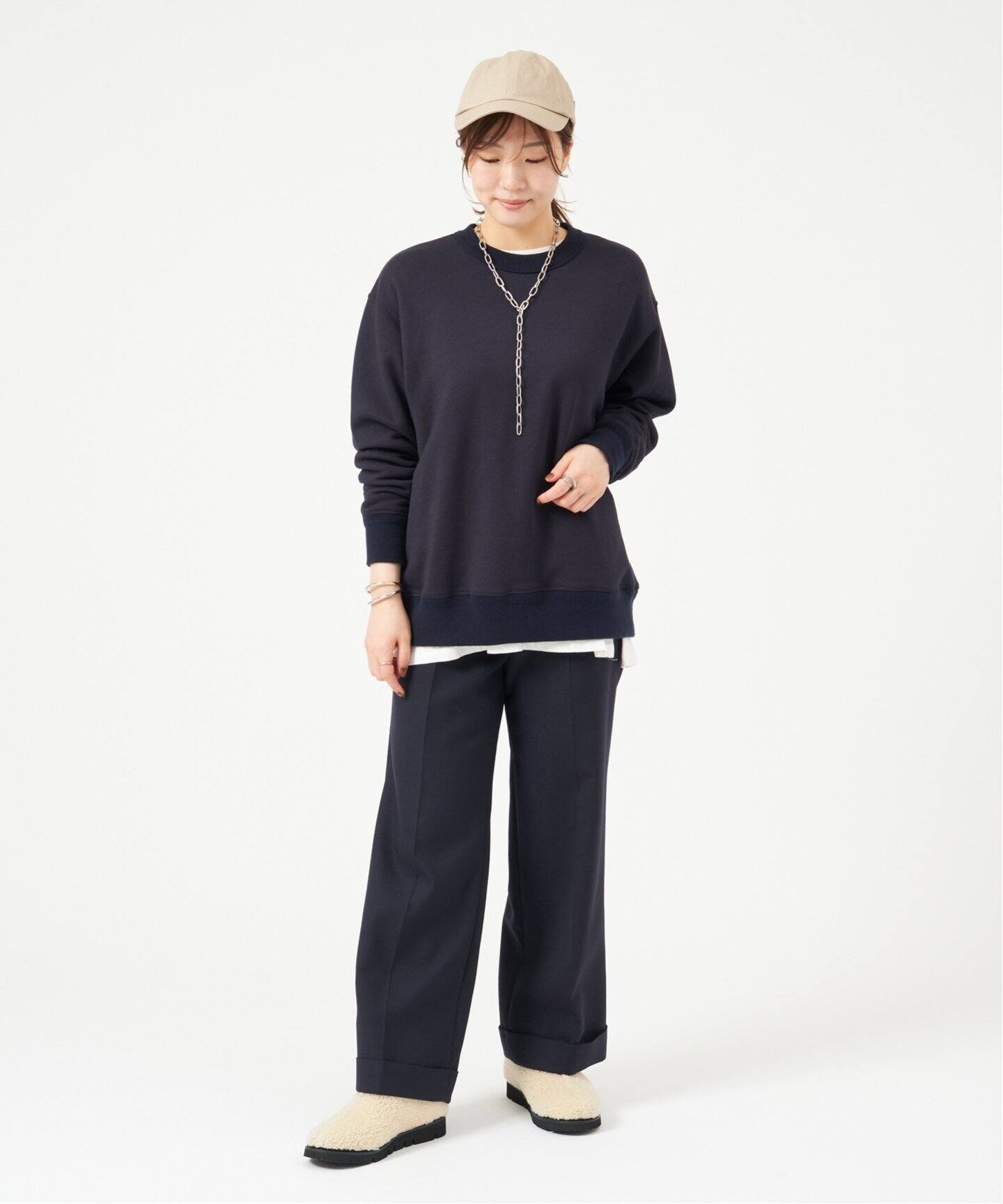 corso roma 9 リアルムートン　ブーツ　ナチュラル　39 corso roma 9 リアルムートンブーツナチュラル39
