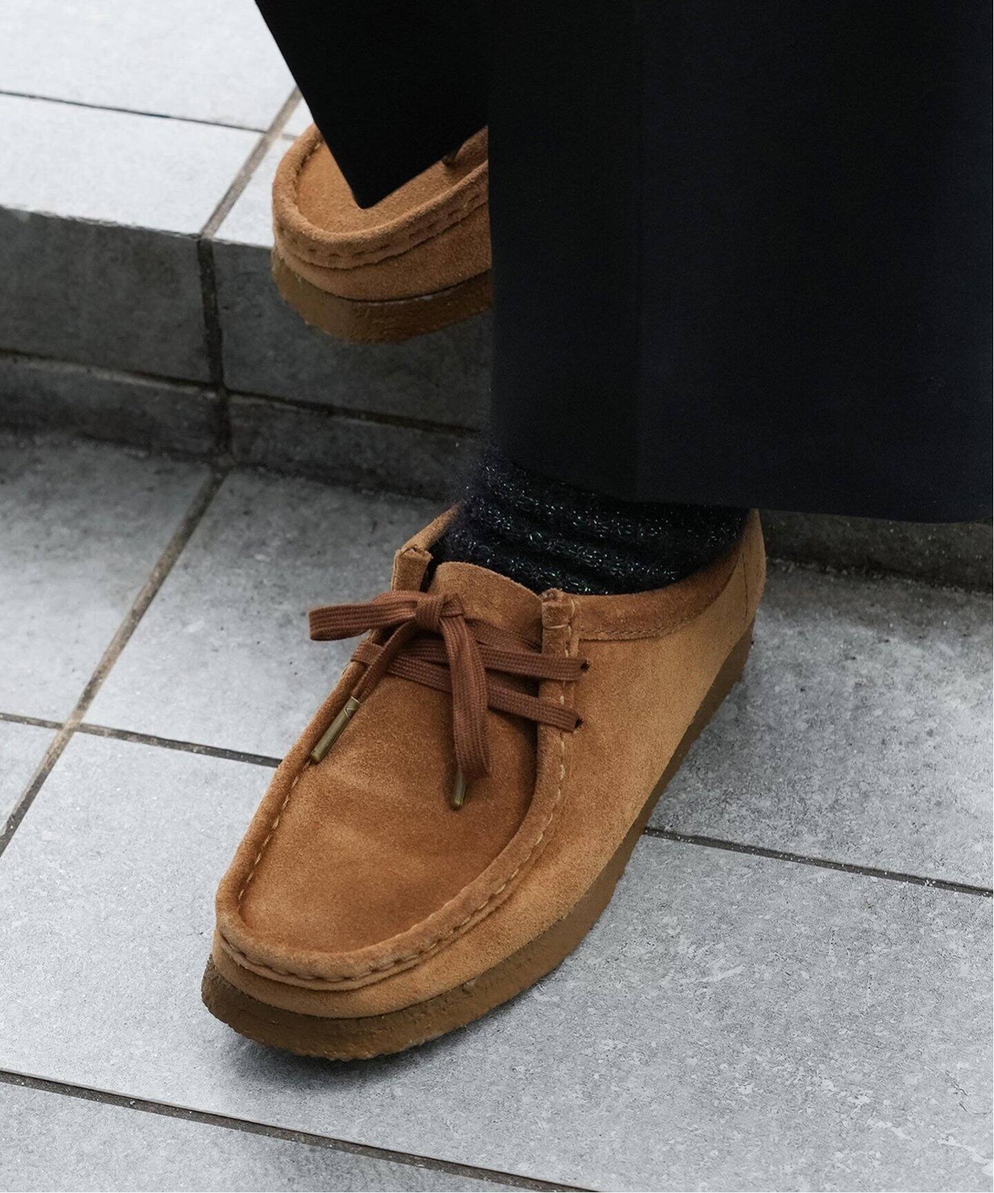 CLARKS クラークス Wallabee ワラビー コーラ ブラウン モカシン 