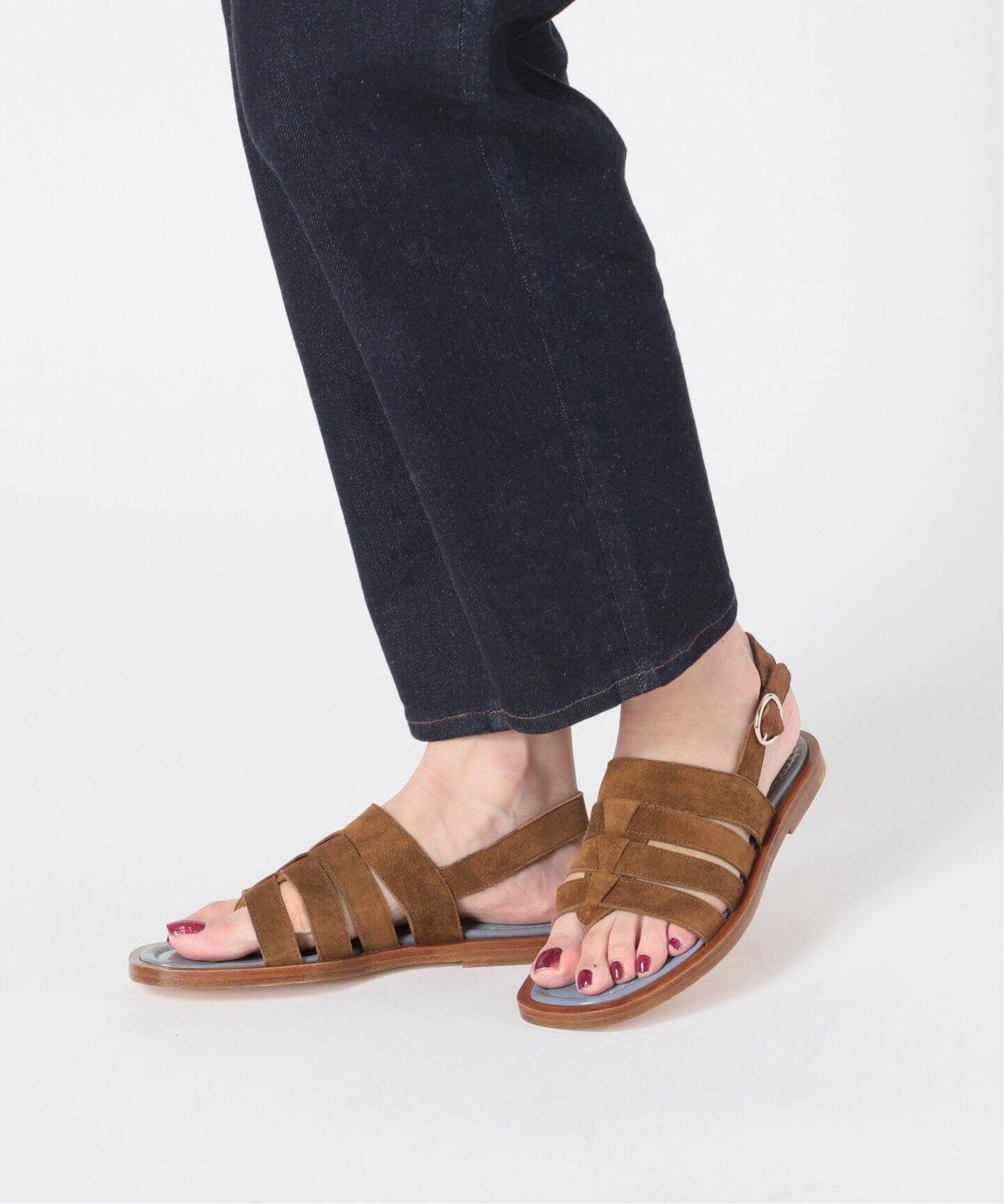 IENA - IENA パスクッチ GLADIATOR サンダル スウェード 36の通販 by  