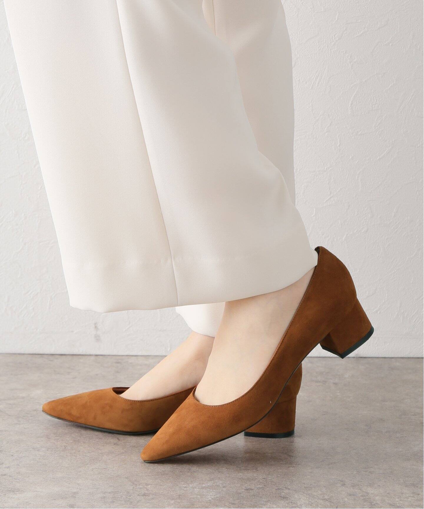 PELLICO/ペリーコ】 SUEDE SOFT POINTED 35 パンプス（パンプス 