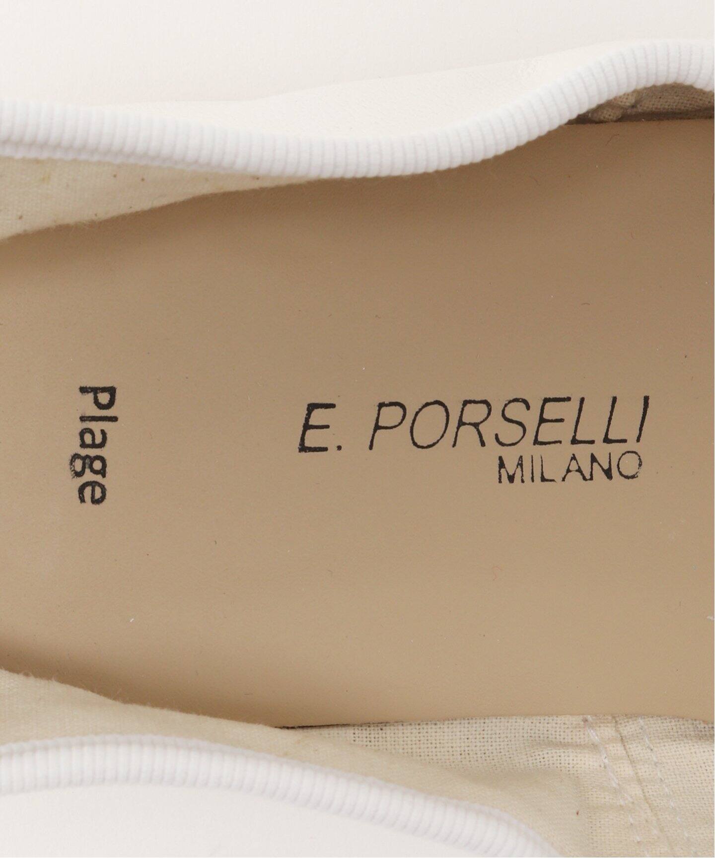 PORSELLI/ポルセリ】SP NORMAL VAMP バレエシューズ(ホワイト)（バレエ  