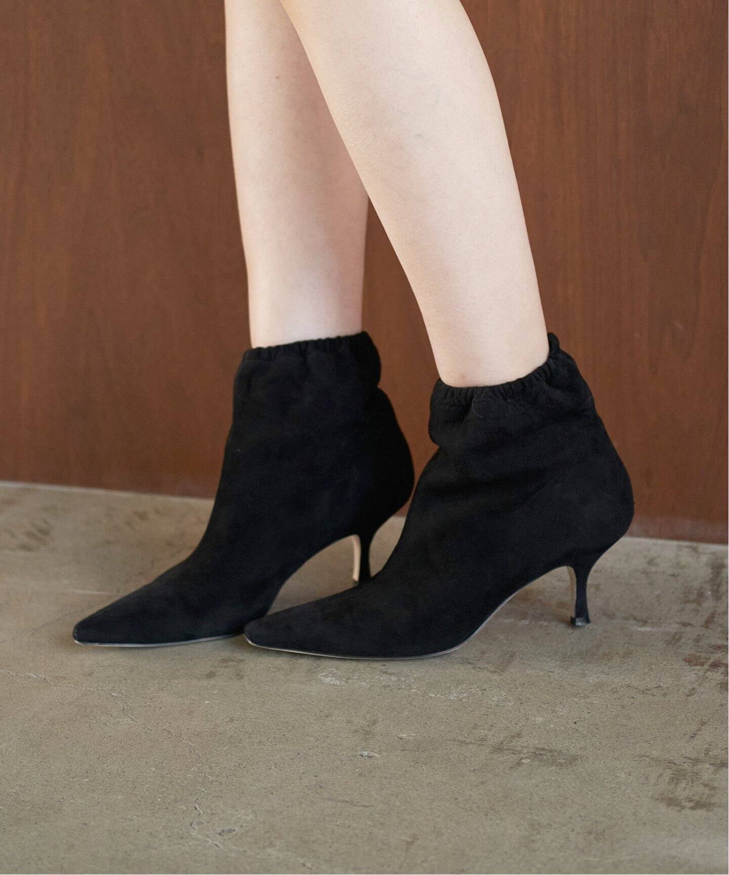 BRENTELLA/ブレンテッラ】 SUEDE SHORT ブーツ（ブーティ・ショート 