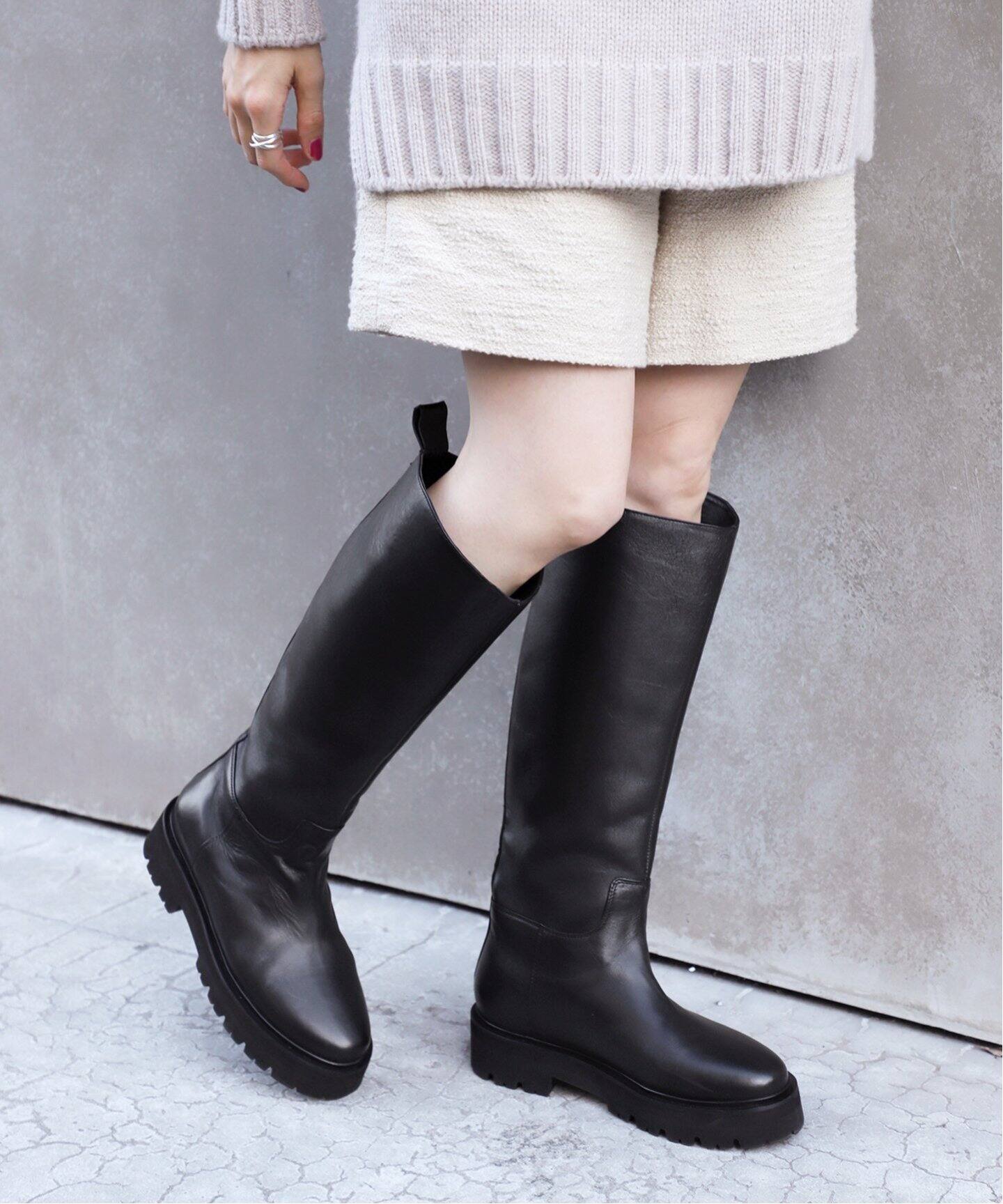 CAMINANDO/カミナンド】 別注 RIDING LONG BOOTS（ロングブーツ 