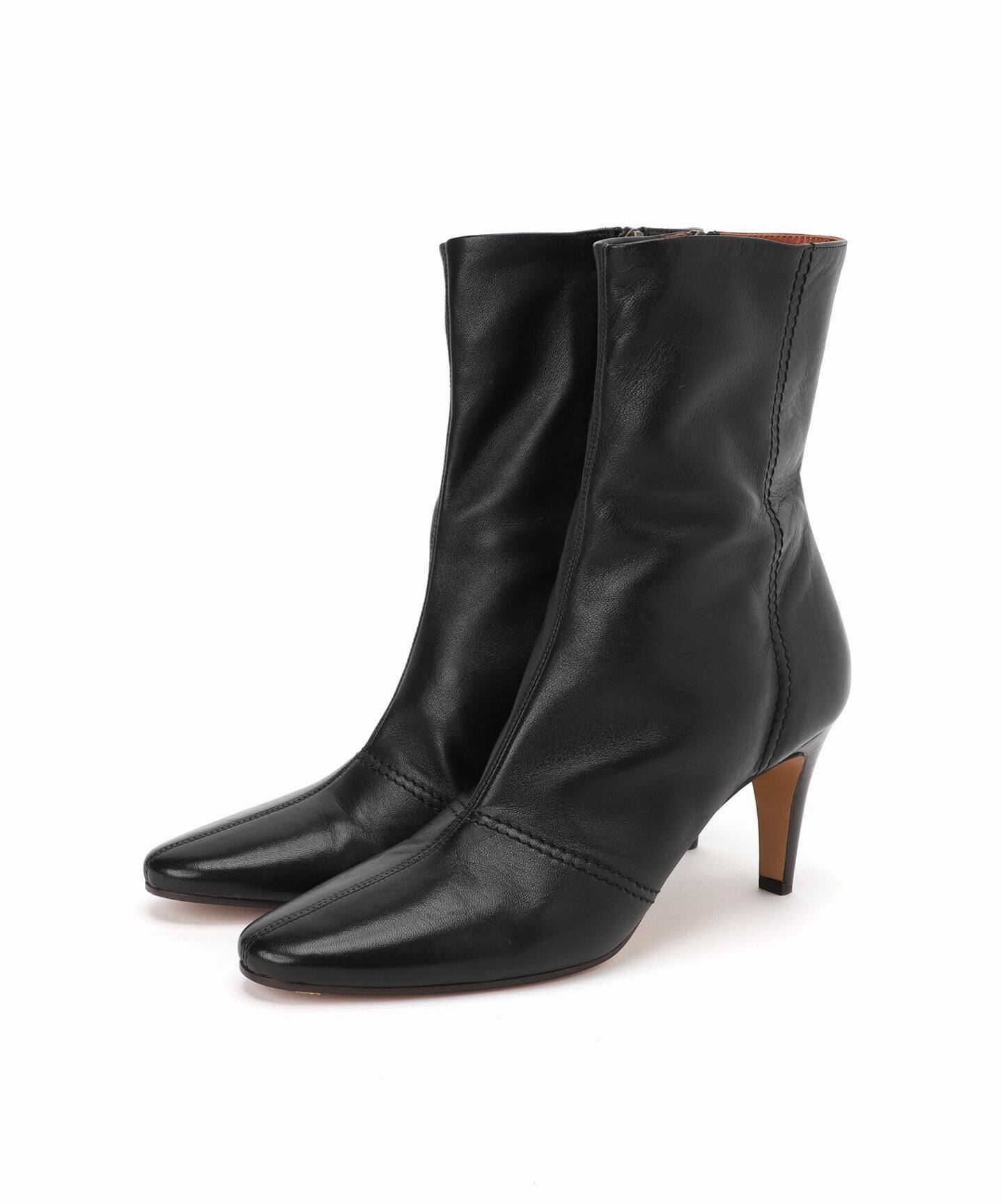 MICHEL VIVIEN ブラック バックル エンジニアブーツ 37（MICHEL VIVIEN  