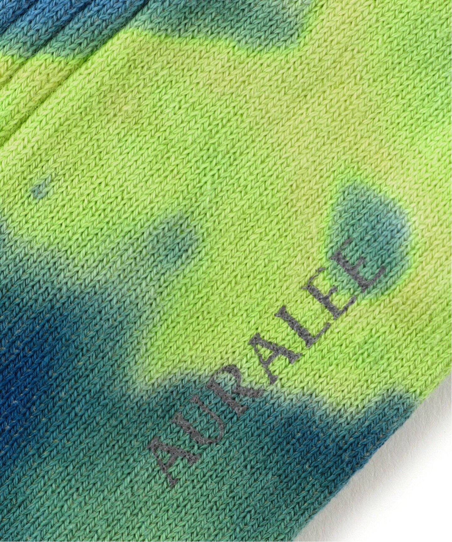 Auralee オーラリー ギザコットンハイゲージタイダイソックス Edifice エディフィス 公式のファッション通販 Baycrew S Store