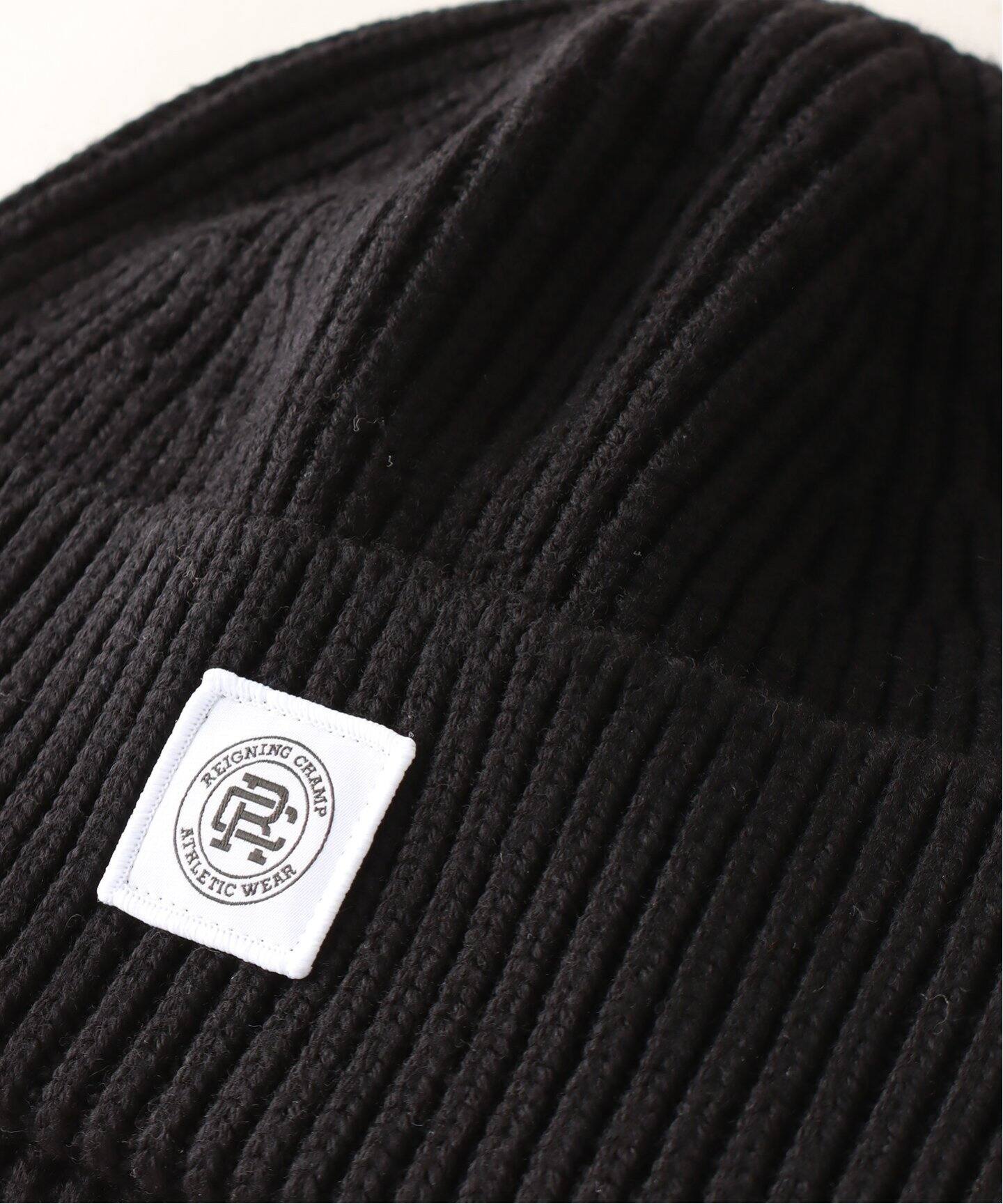 【Reigning Champ】メリノウール・リブニットビーニー Merino Wool Watch Cap Beanie（ニットキャップ・ビーニー