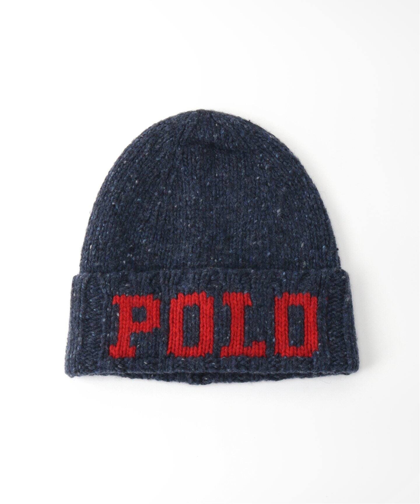 polo beanie navy blue
