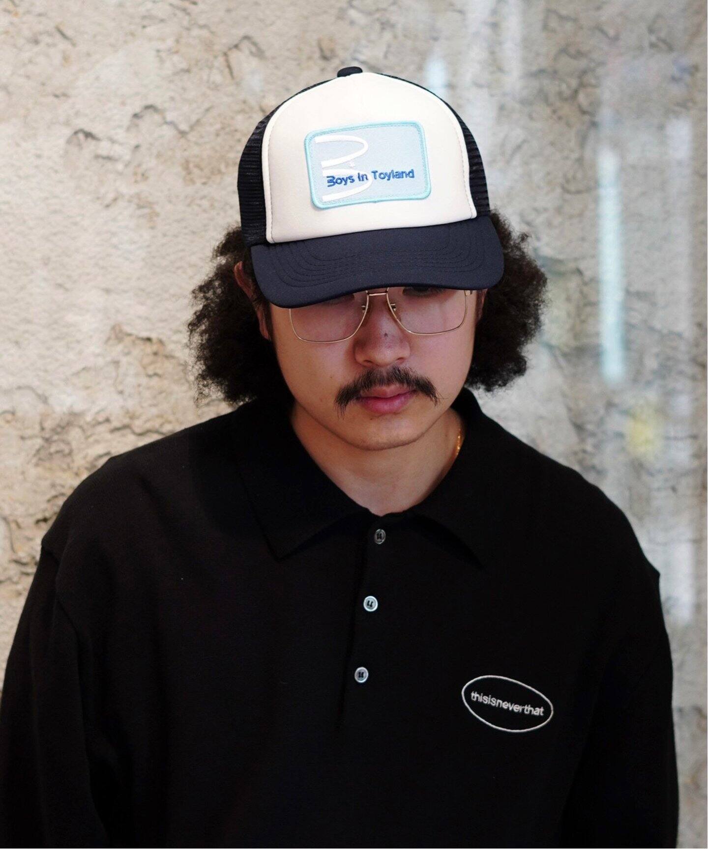 BOYS IN TOYLAND / ボーイズ イン トイランド】B LOGO TRUCKER CAP 