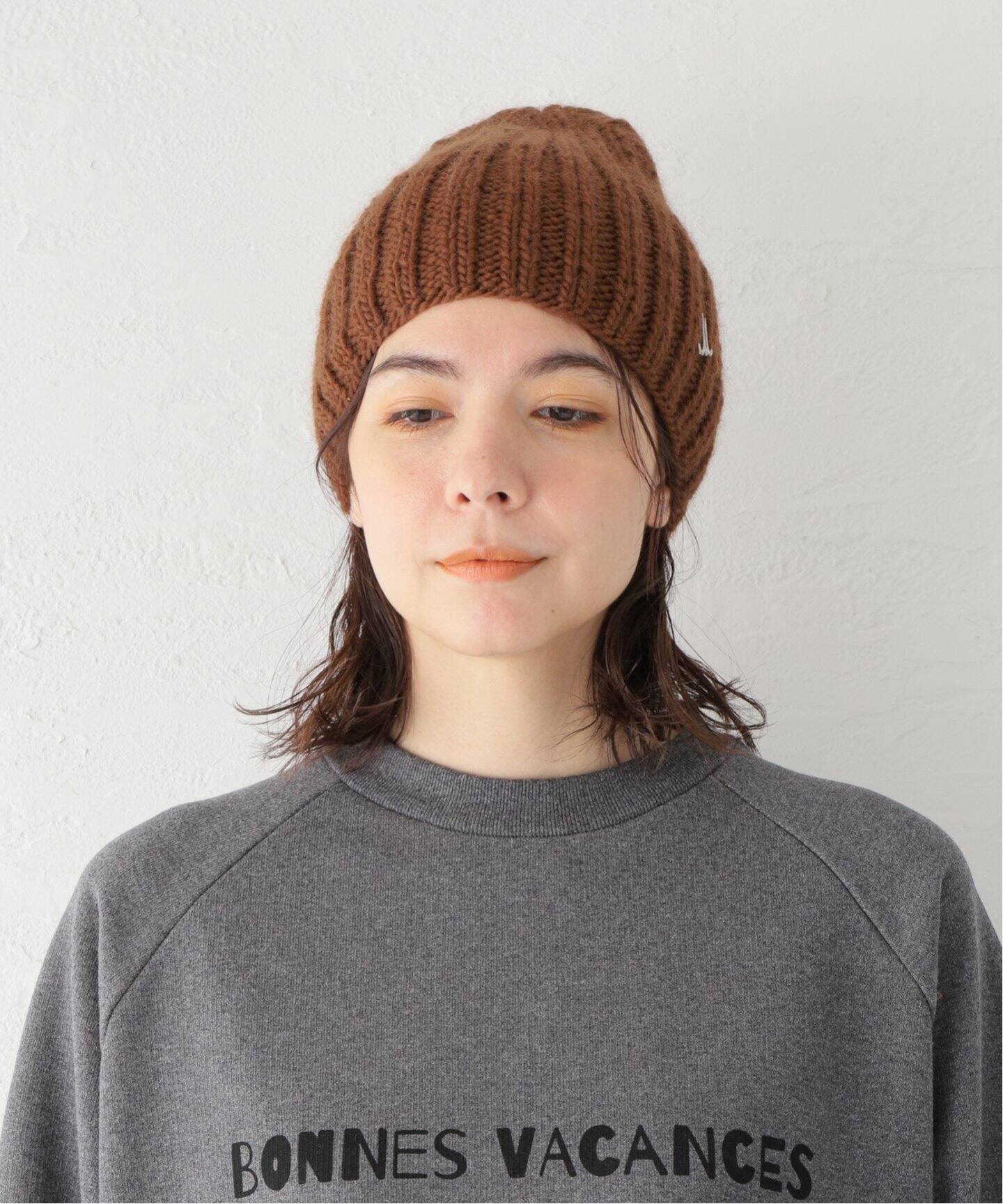 MUHLBAUER / ミュールバウアー 】BEANIE(HAND KNITTED)（ニット 