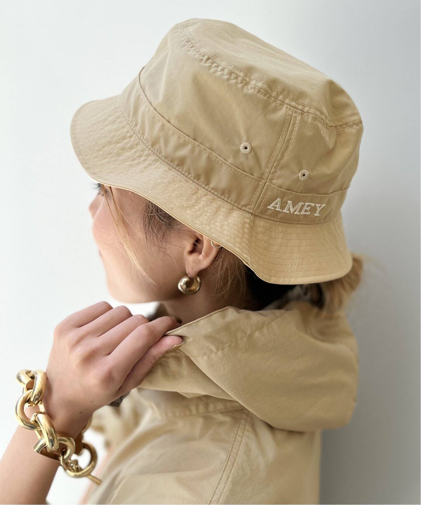 Americana/アメリカーナ】AMEY NYLON HAT（ハット）｜L