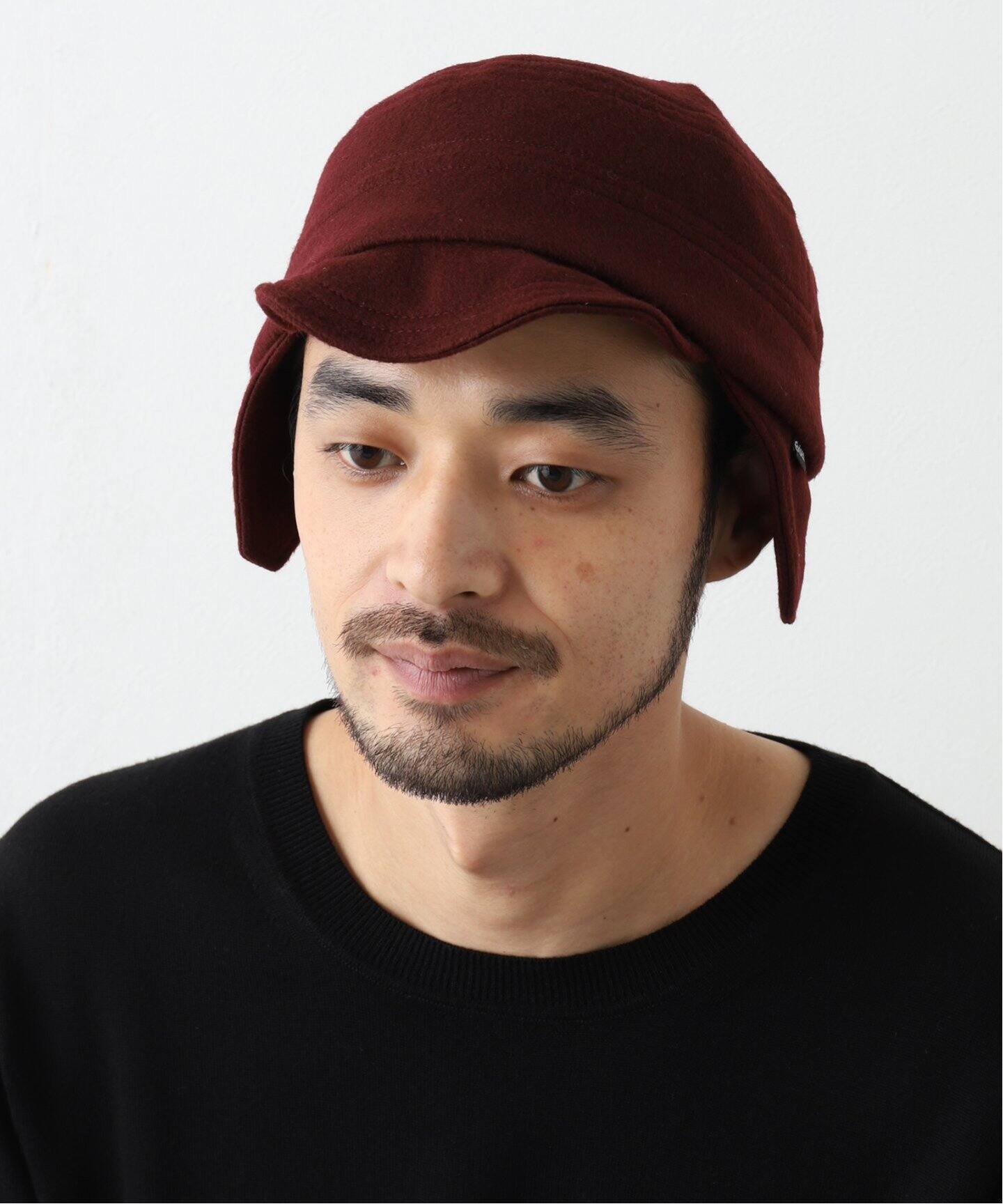 帽子 EVISEN WOOL GIVE ME CAP BLACK EVISEN / エビセン】WOOL GIVE ME CAP（キャップ）｜JOURNAL