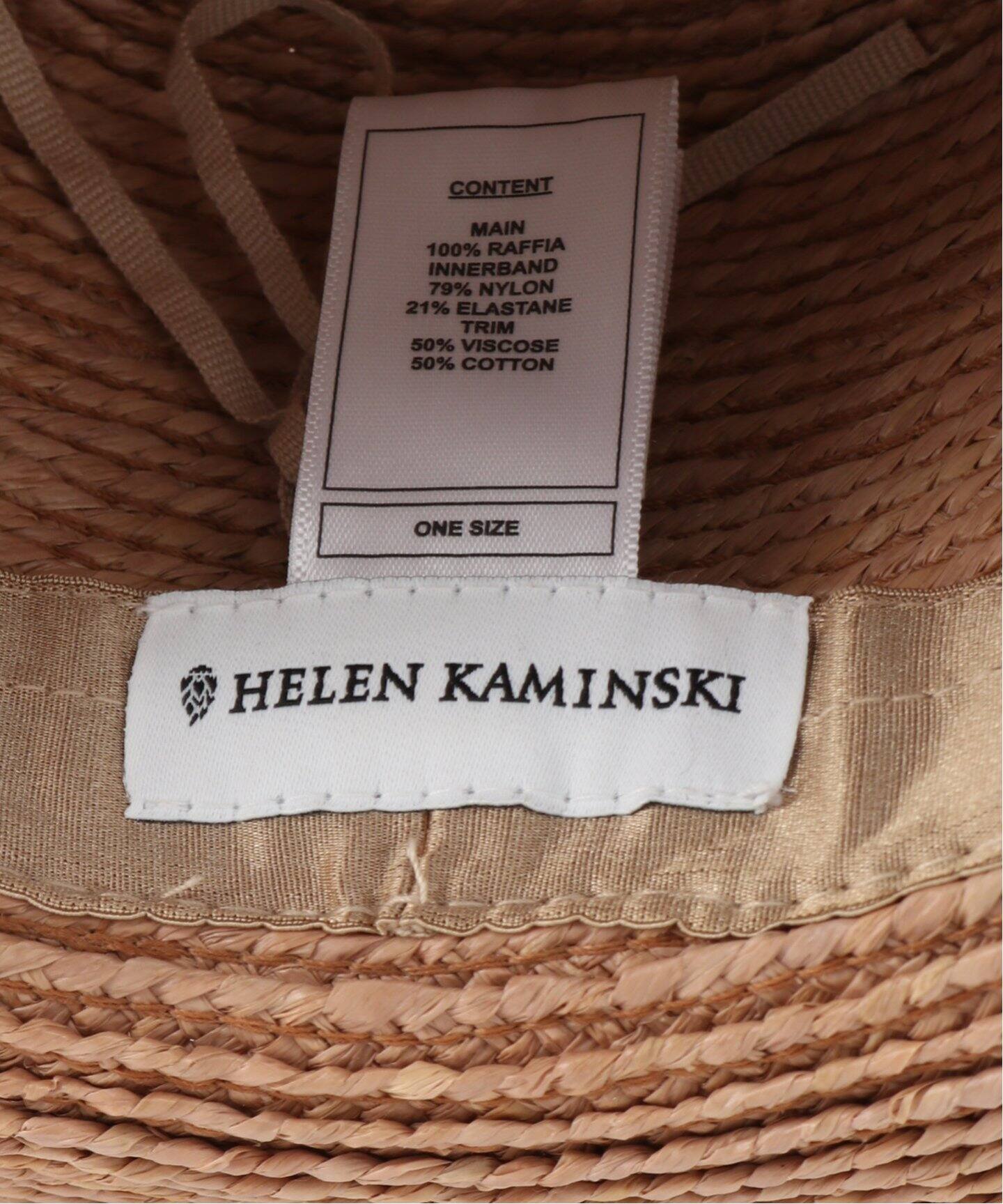 HELEN KAMINSKI Raffia 100% ハット　ネックレス HELEN KAMINSKI Raffia 100% ハット ネックレス（ラフィアハット