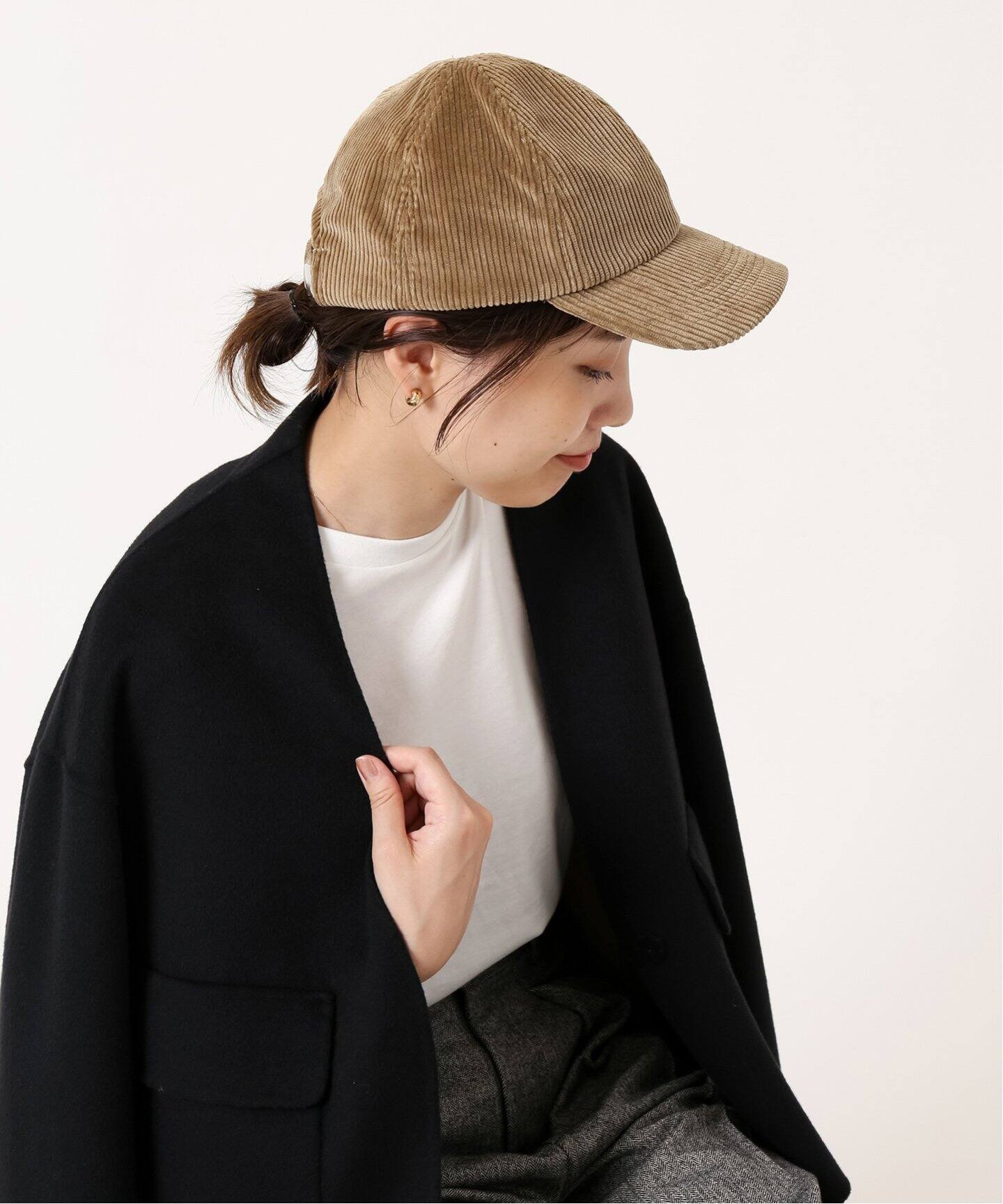 MUHLBAUER/ミュールバウアー】 CAP BASE CORDUROY（キャップ）｜IENA 