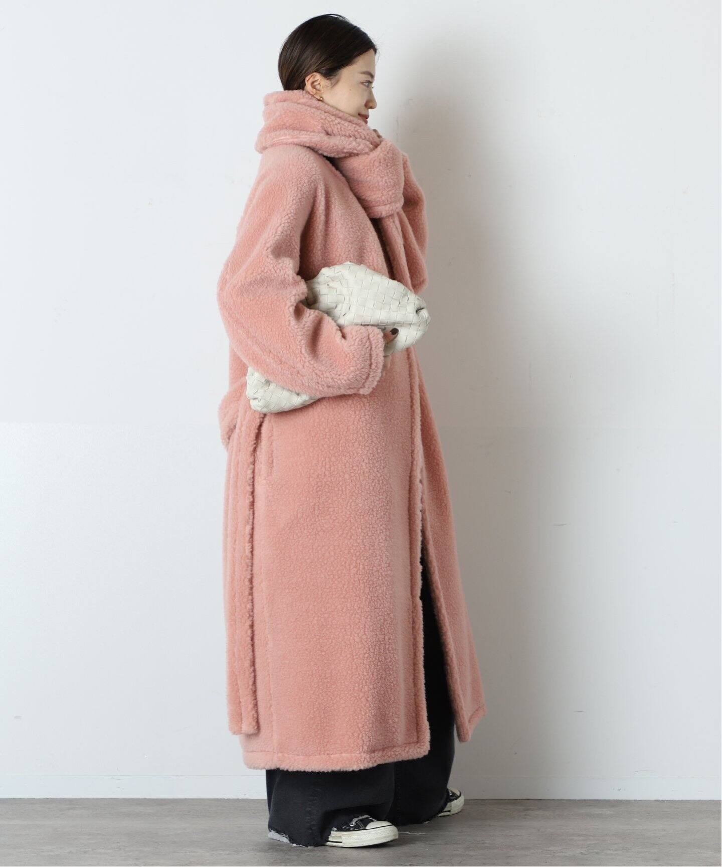 M-[medium]/ミディアム】 ウールボアストール（マフラー）｜MUSE de  