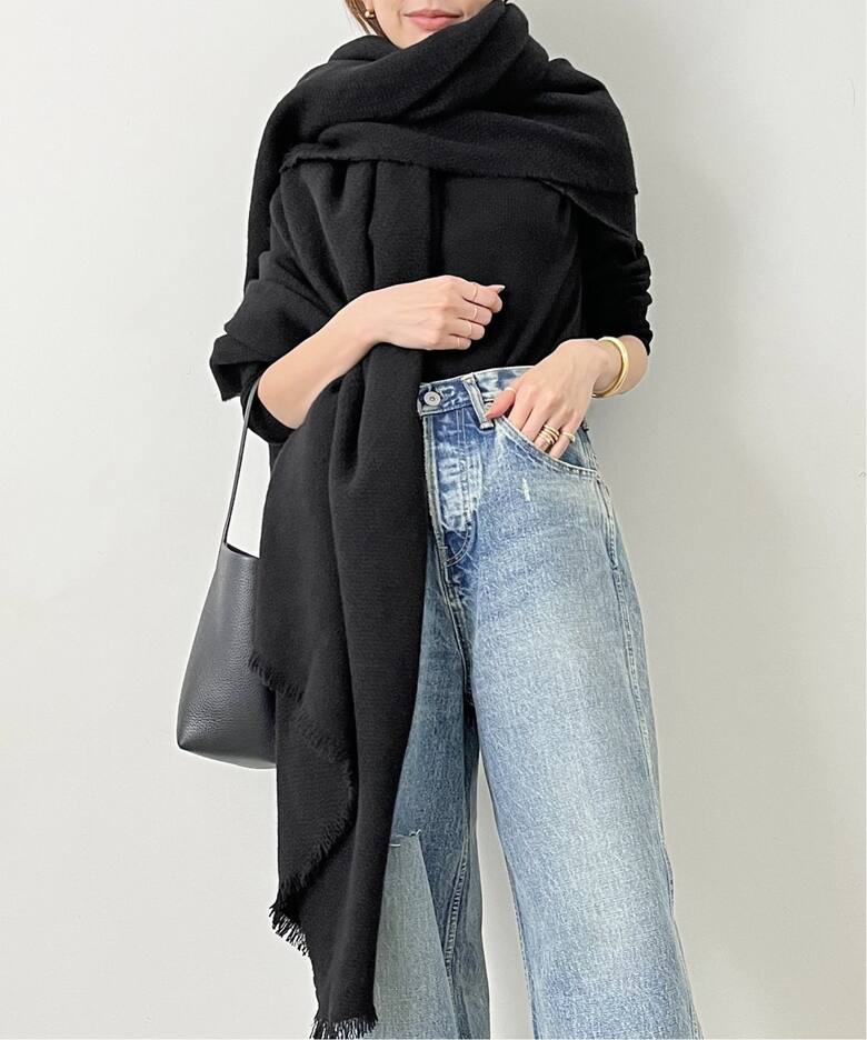 ALONPI CASHMERE / アロンピ カシミア】stole（マフラー）｜L  