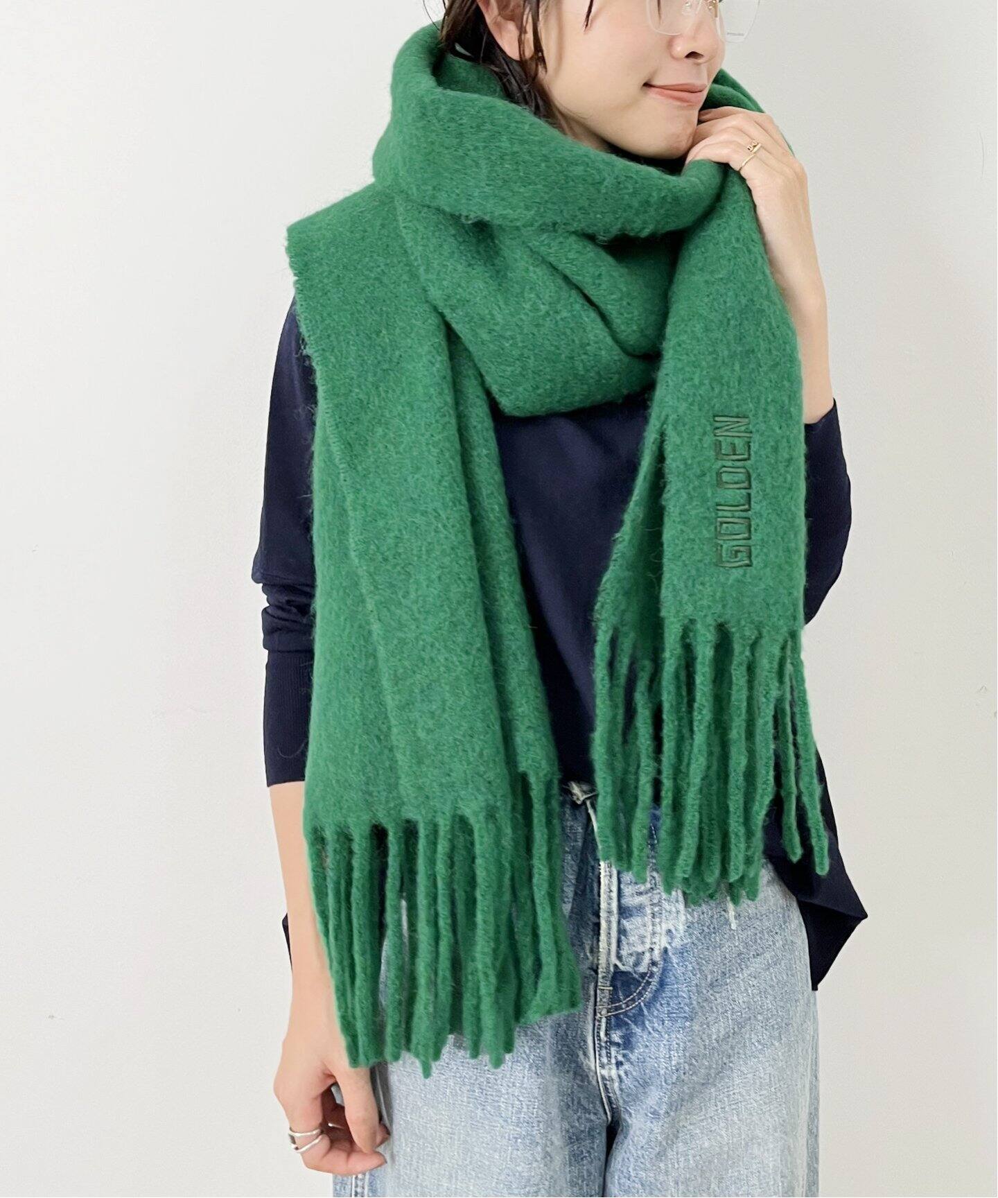 GOLDEN GOOSE / ゴールデングース】WOOL STOLE（マフラー）｜L 
