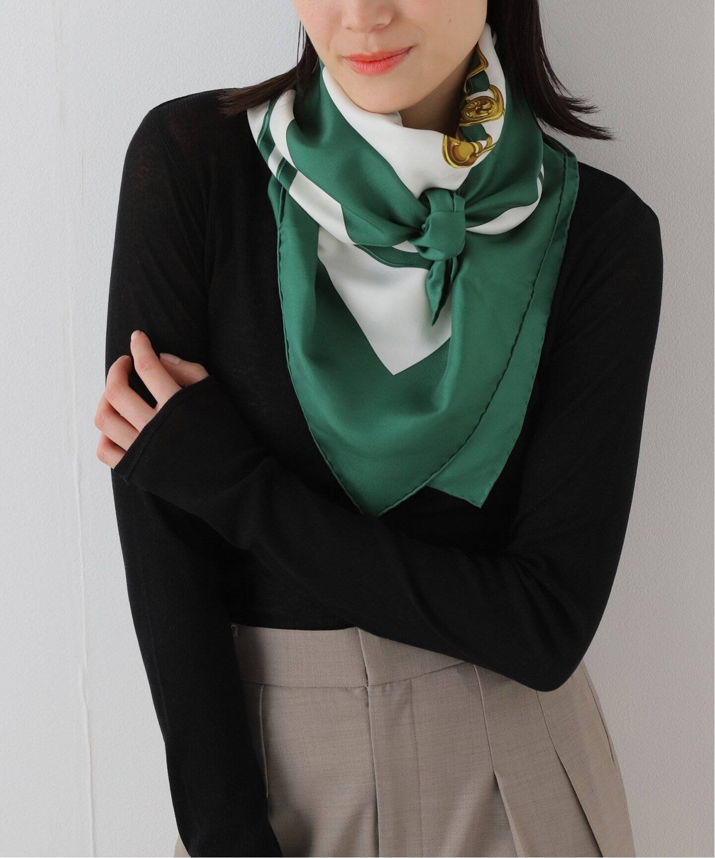 HERMES エルメス カレ90 ナポレオン NAPOLEON 14062 レディース  