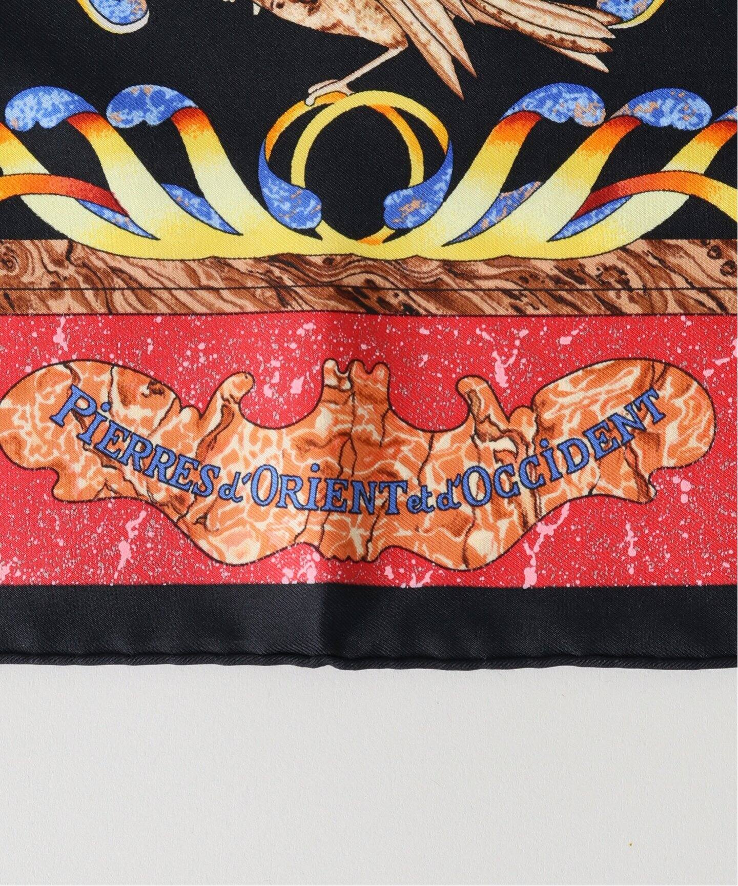 HERMES/エルメス】東洋の石と西洋の石細工 カレ90【スカーフ  