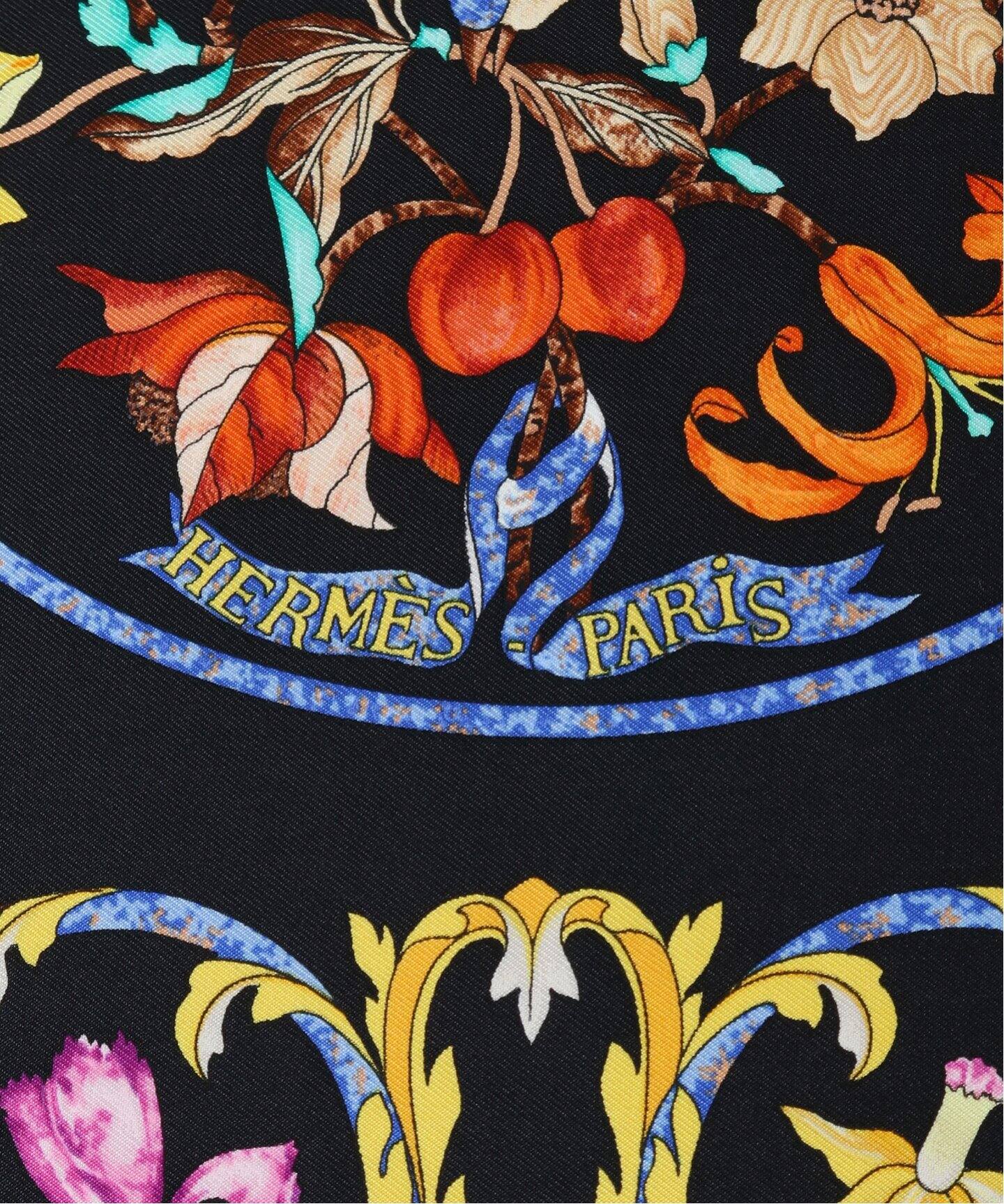 HERMES/エルメス】東洋の石と西洋の石細工 カレ90【スカーフ 