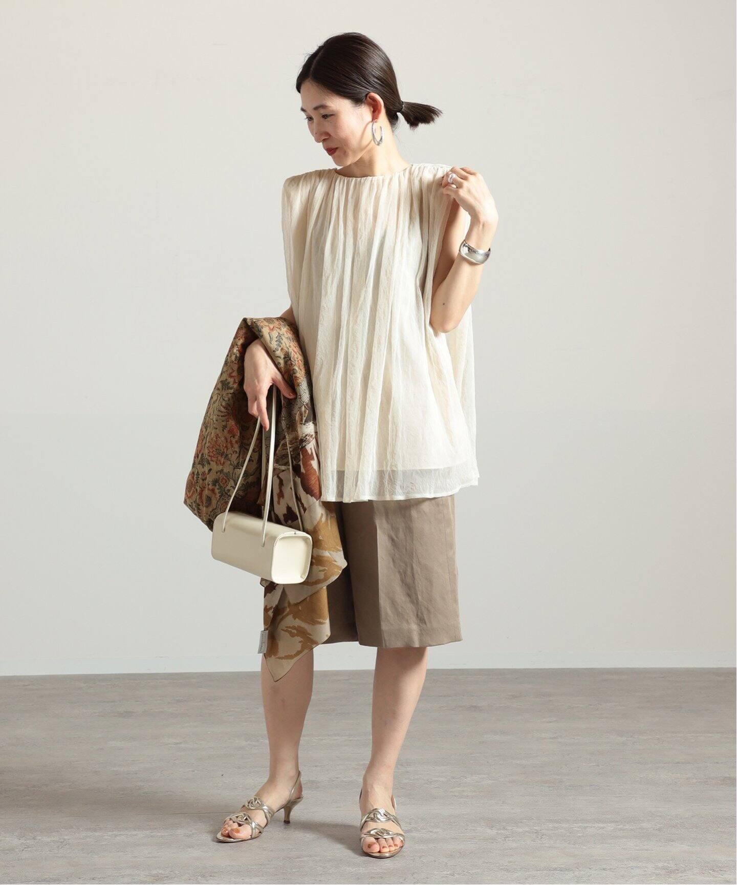 PIERRE-LOUIS MASCIA/ピエールルイマーシャ】大判スカーフ◇（マフラー  