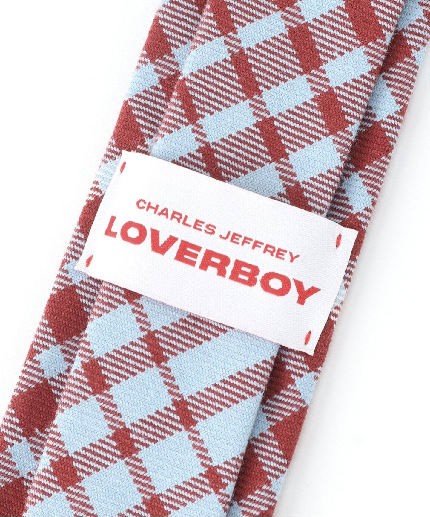 Charles Jeffrey LOVERBOY】EXCLUSIVE LOVERBOY TARTAN TIE（ネクタイ 