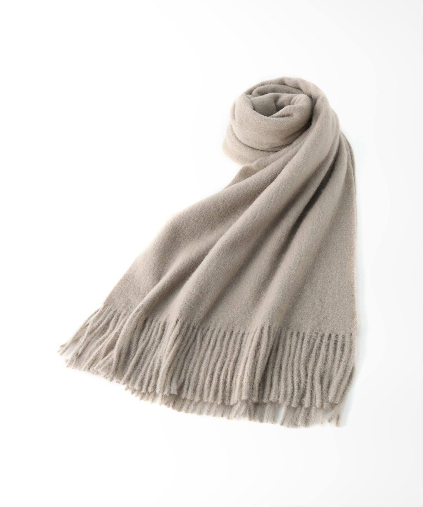 ASAUCE MELER / アソースメレ】ベビーキャメル オーバーダイシャギー  