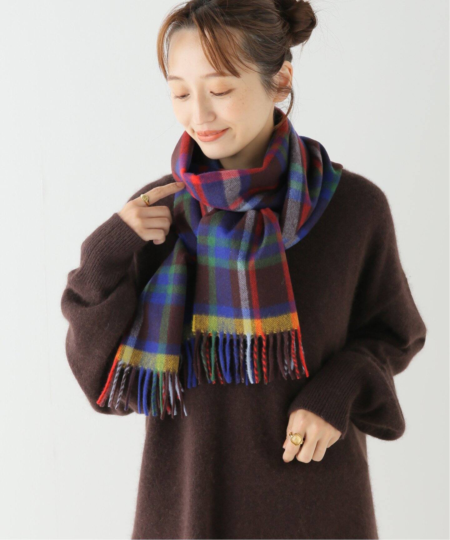 Joshua Ellis / ジョシュア エリス】Modern Tartans (30×180  