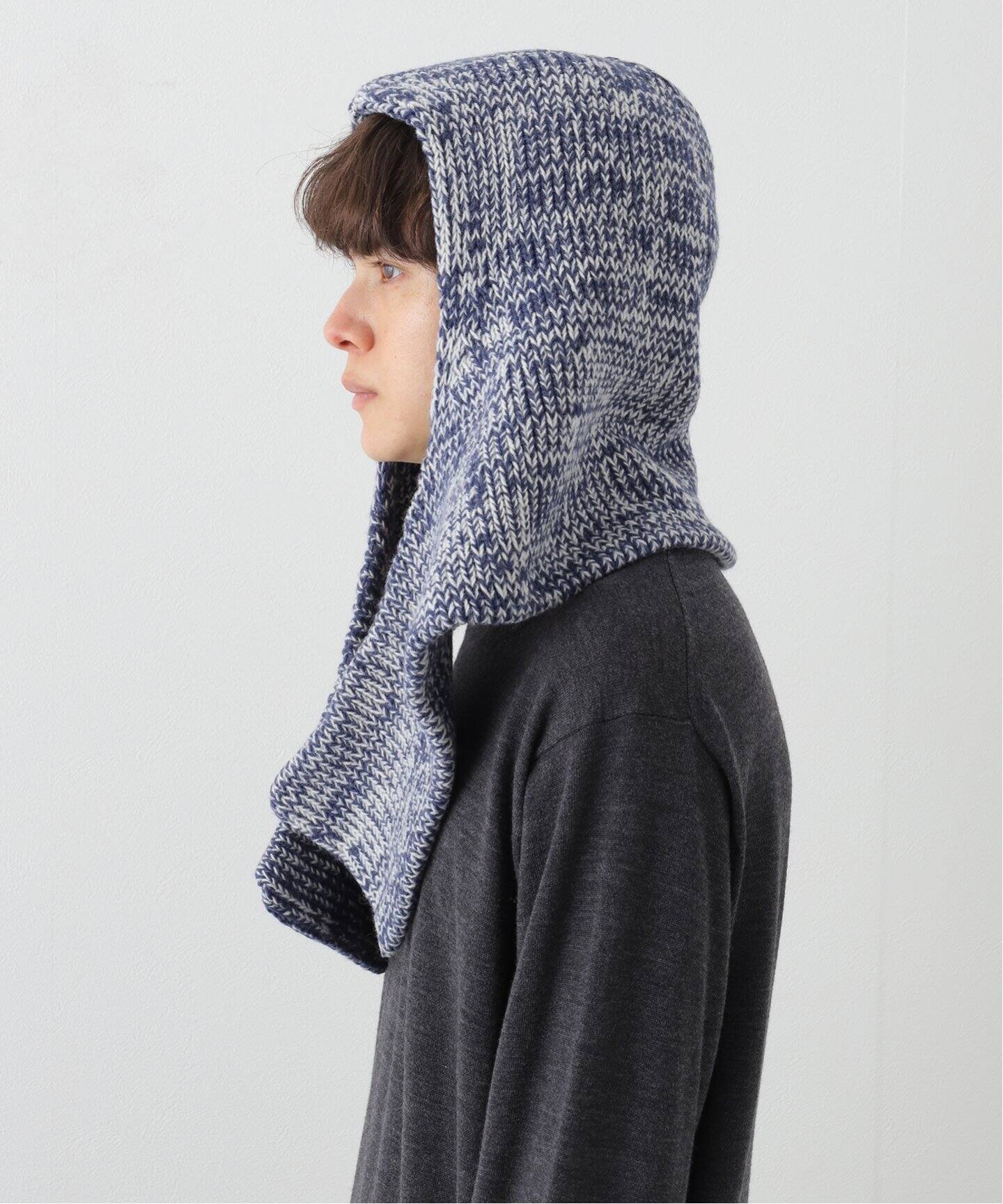 ALLEGE / アレッジ】MIX KNIT HOODIE（マフラー）｜PULP（パルプ）の  