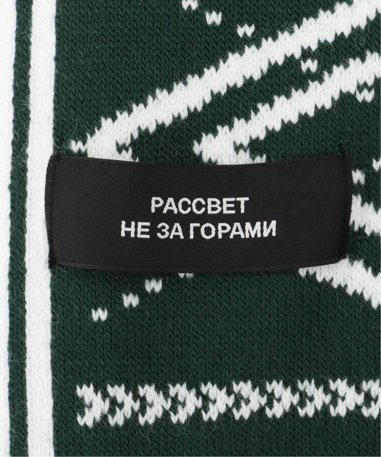 【RASSVET / ラスベート】SPORT SCARF（マフラー）｜PULP（パルプ）の通販｜BAYCREW’S STORE