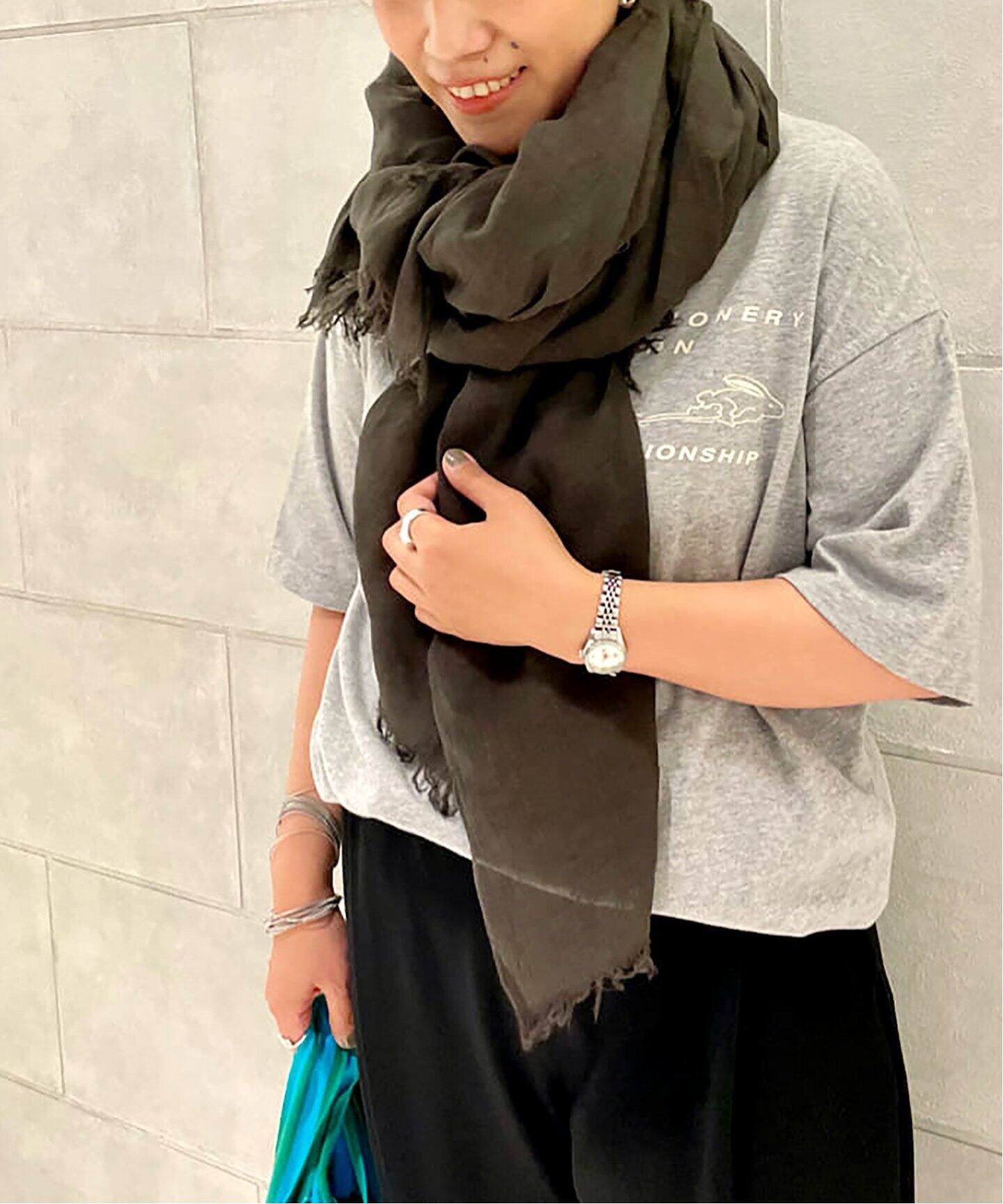enrica / エンリカ】 LINEN SCARF（マフラー）｜journal standard luxe 