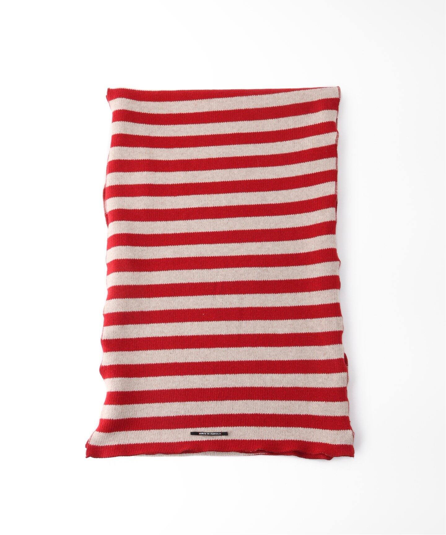 ALBUM DI FAMIGLIA/アルバム ディ ファミリア】STRIPED SCARF  