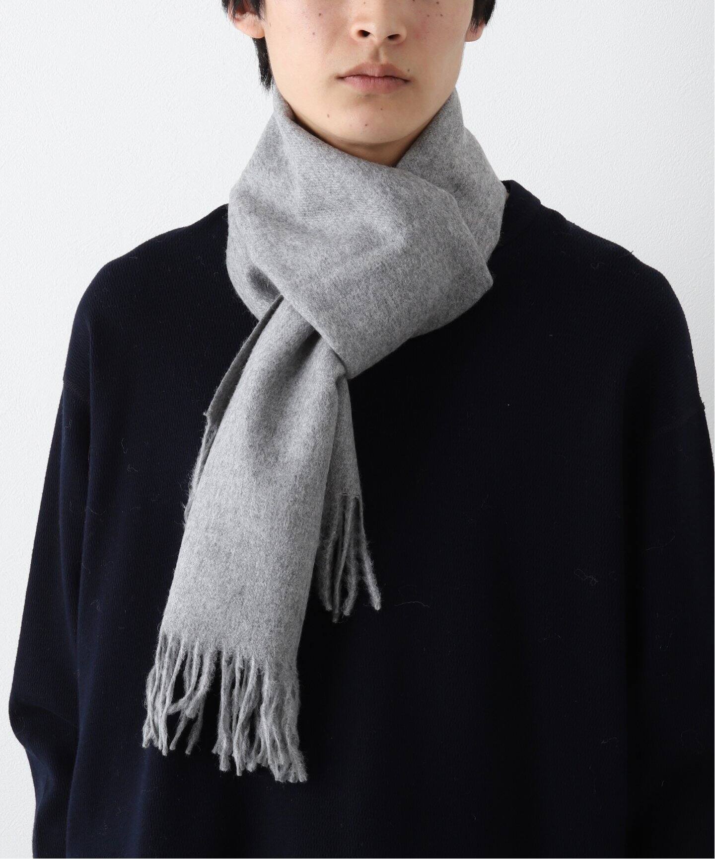 THE INOUE BROTHERS / ザ イノウエブラザーズ】Brushed Scarf  