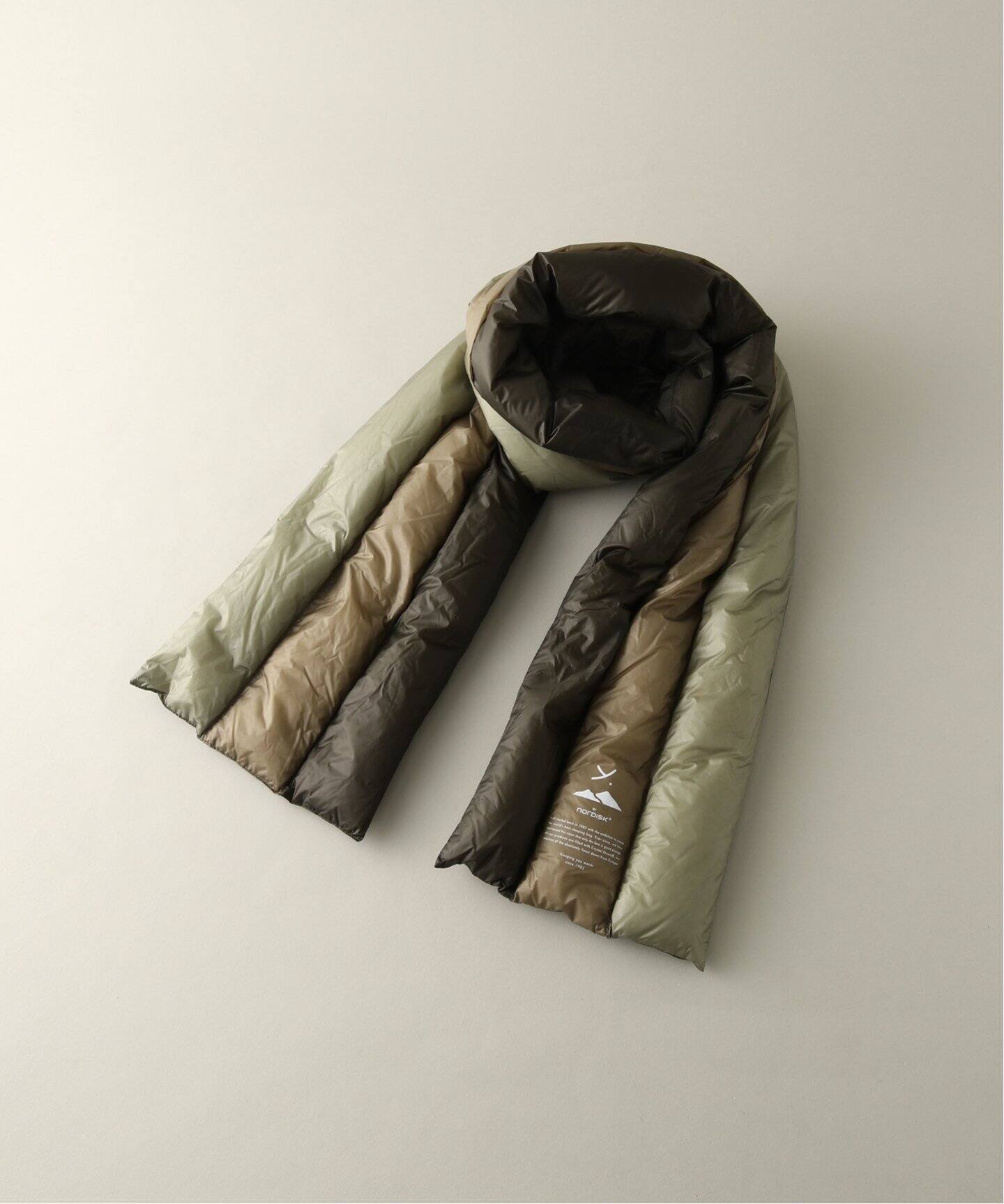 Y(dot)BY NORDISK】別注 LIGHT DOWN MULTI MUFFLER（マフラー  