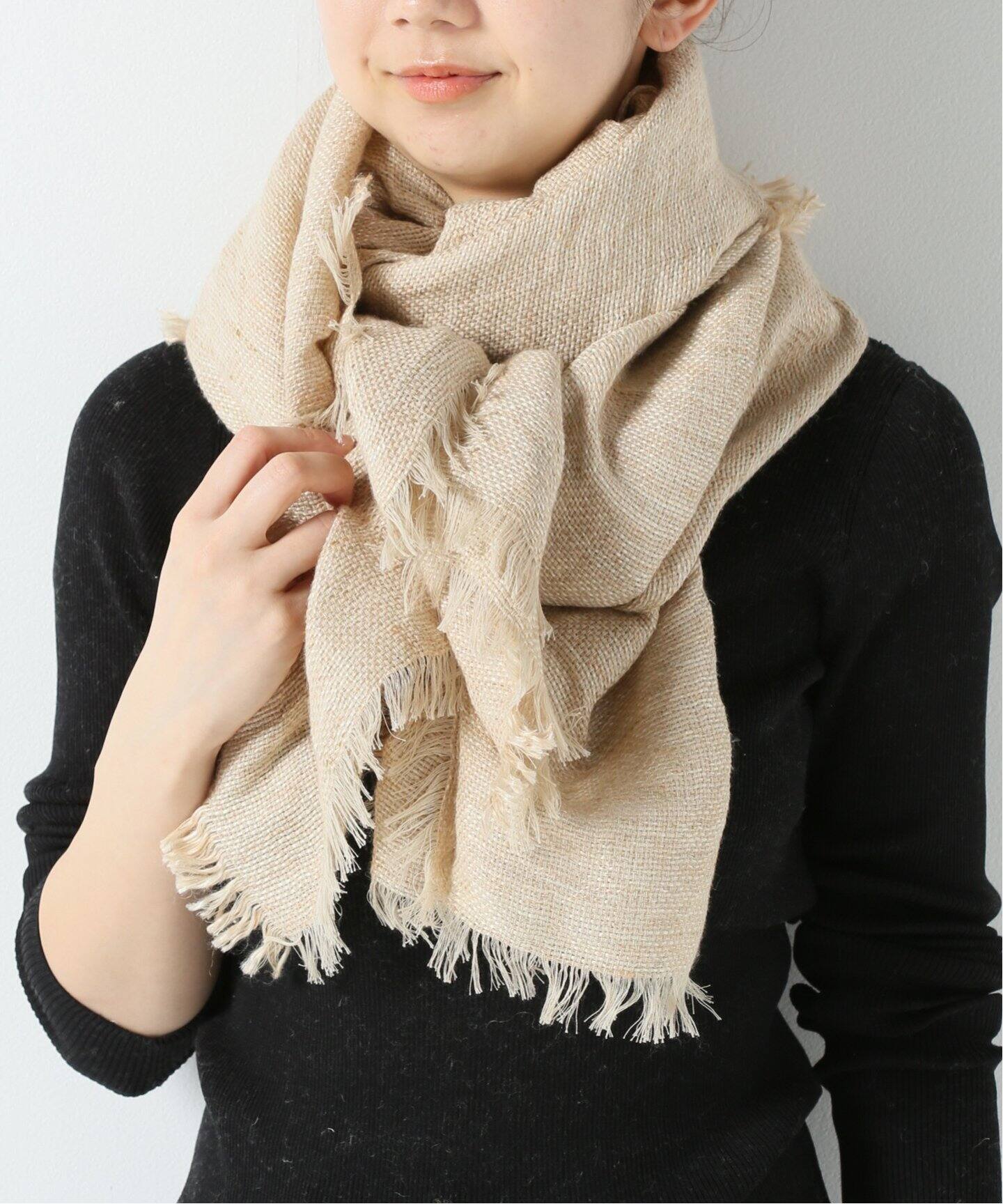 ❤︎新品❤︎ASAUCE MELER アソースメレ❤︎マワタ×リネンストール せまく 