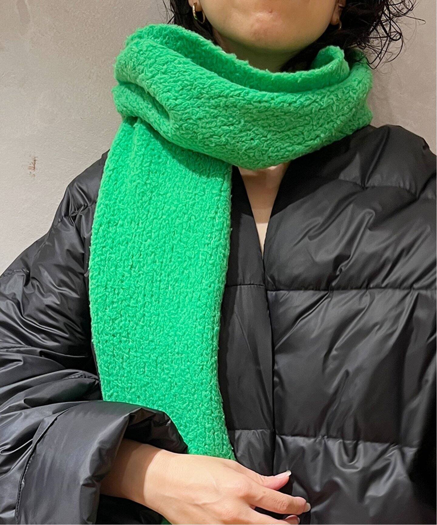 ASAUCE MELER/アソースメレ】フレンチメリノウルトラライトマフラー  