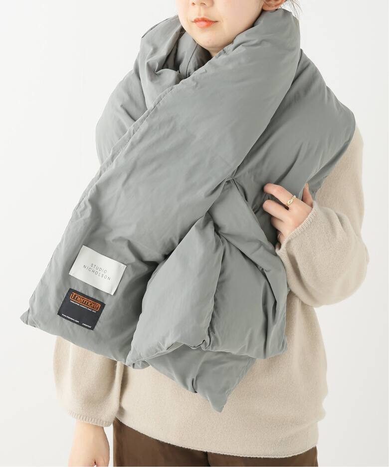 STUDIO NICHOLSON/スタジオ ニコルソン】PADDED SCARF（マフラー 