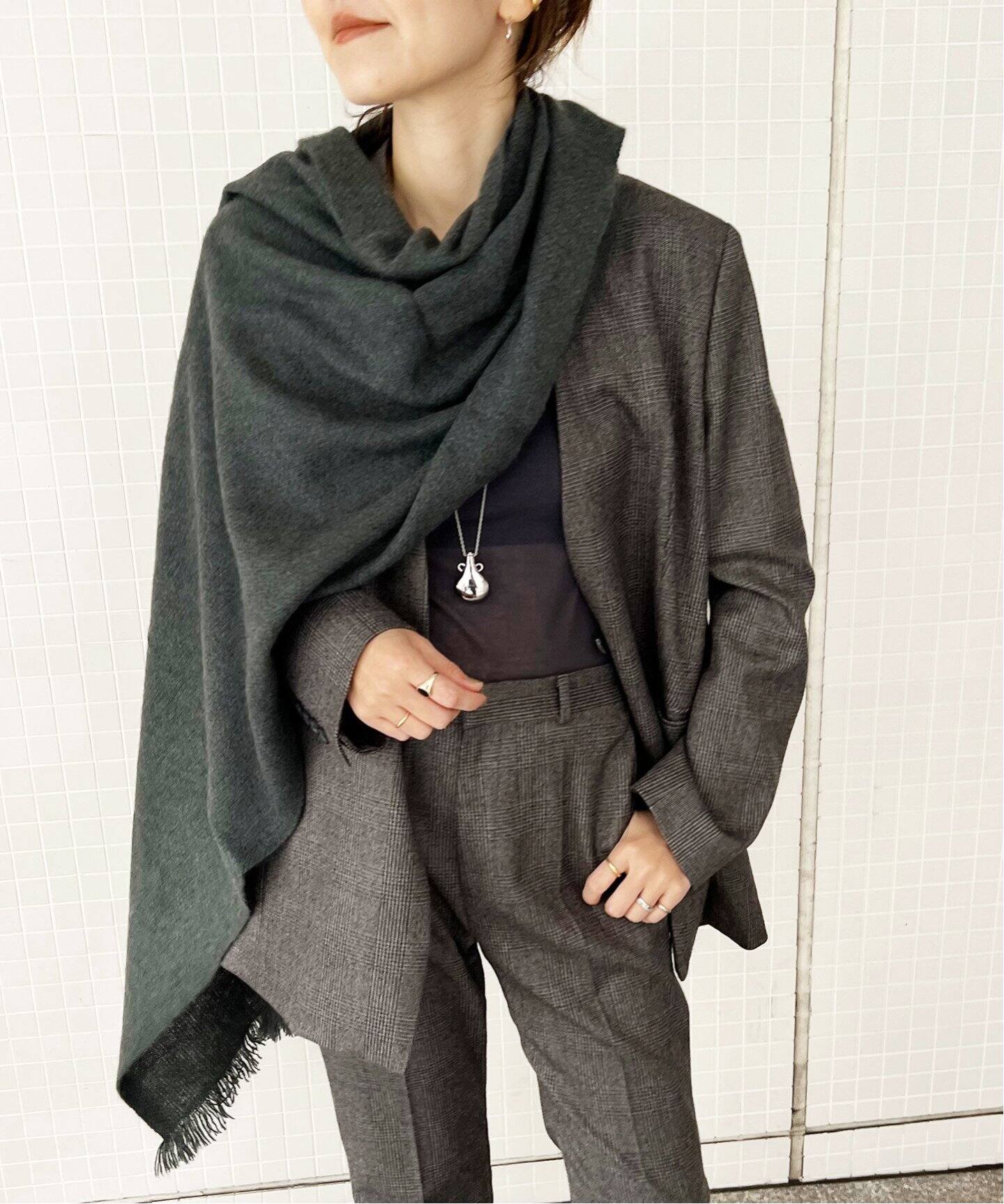 定価4.5万 新品 NORLHA ヤク Nomad Nets ストール マフラー（Norlha  