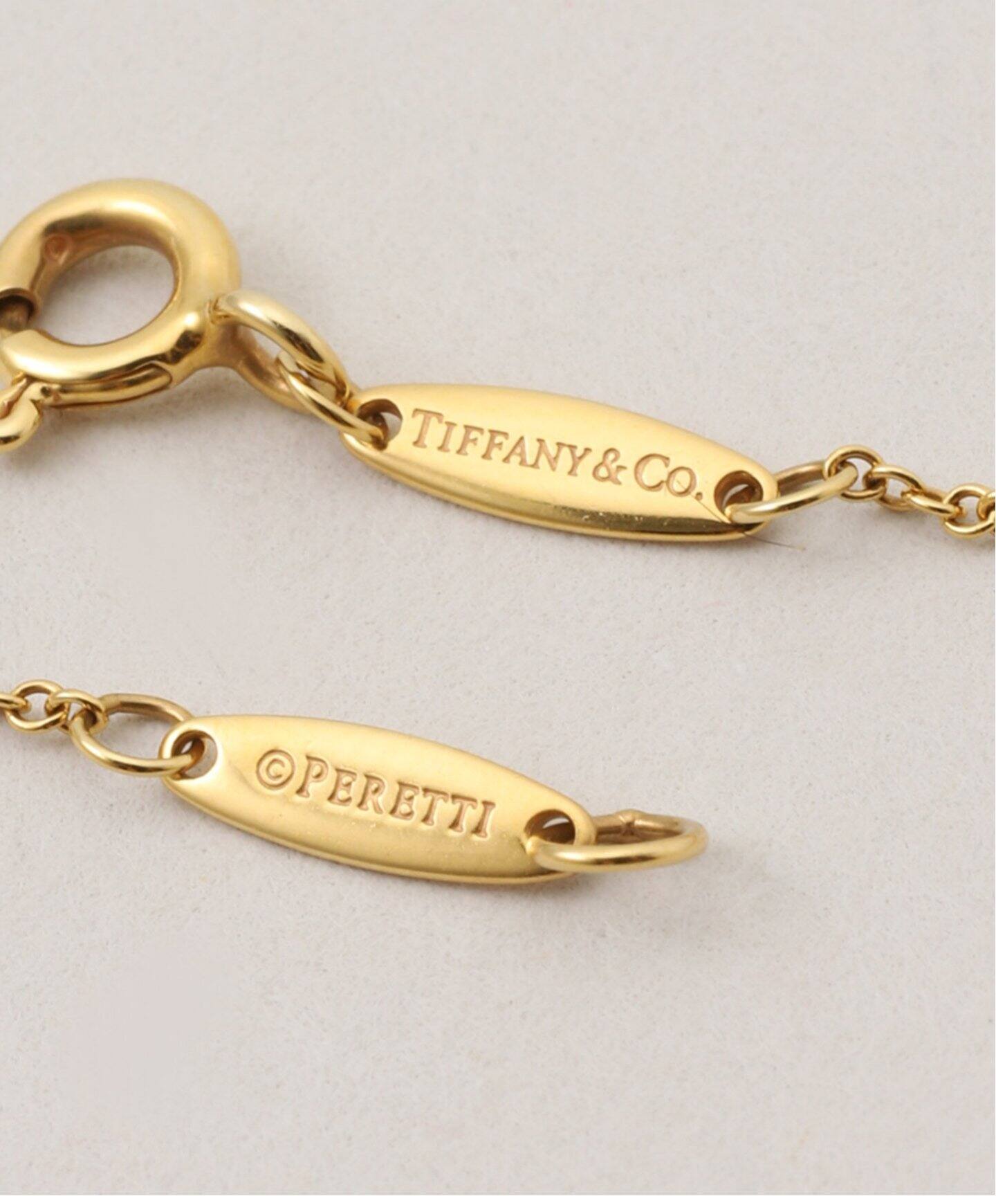 TIFFANY / ティファニー】バイザヤードネックレス Yellow Gold 