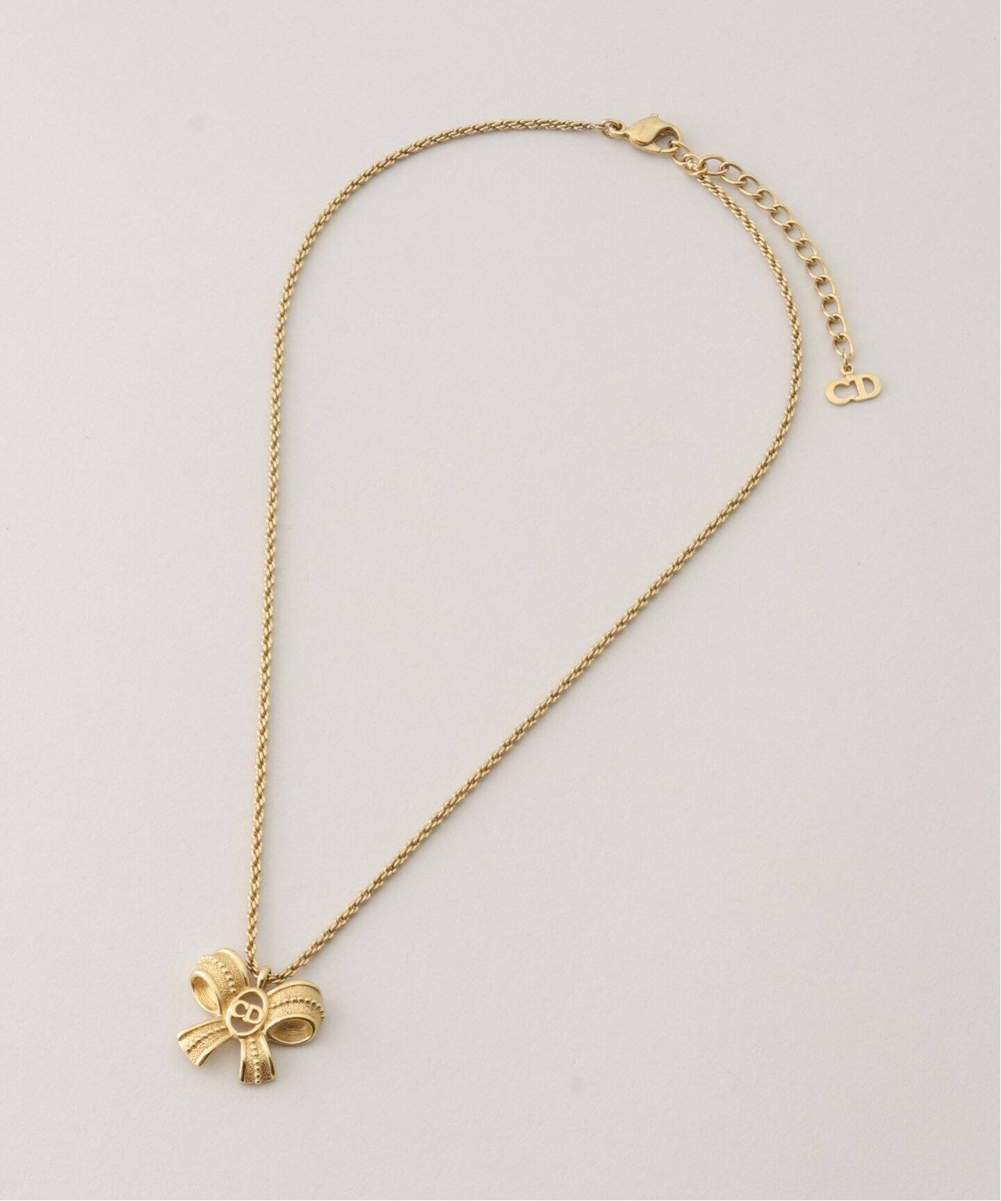 Dior / ディオール】ネックレス リボントップ（ネックレス）｜HIROB  