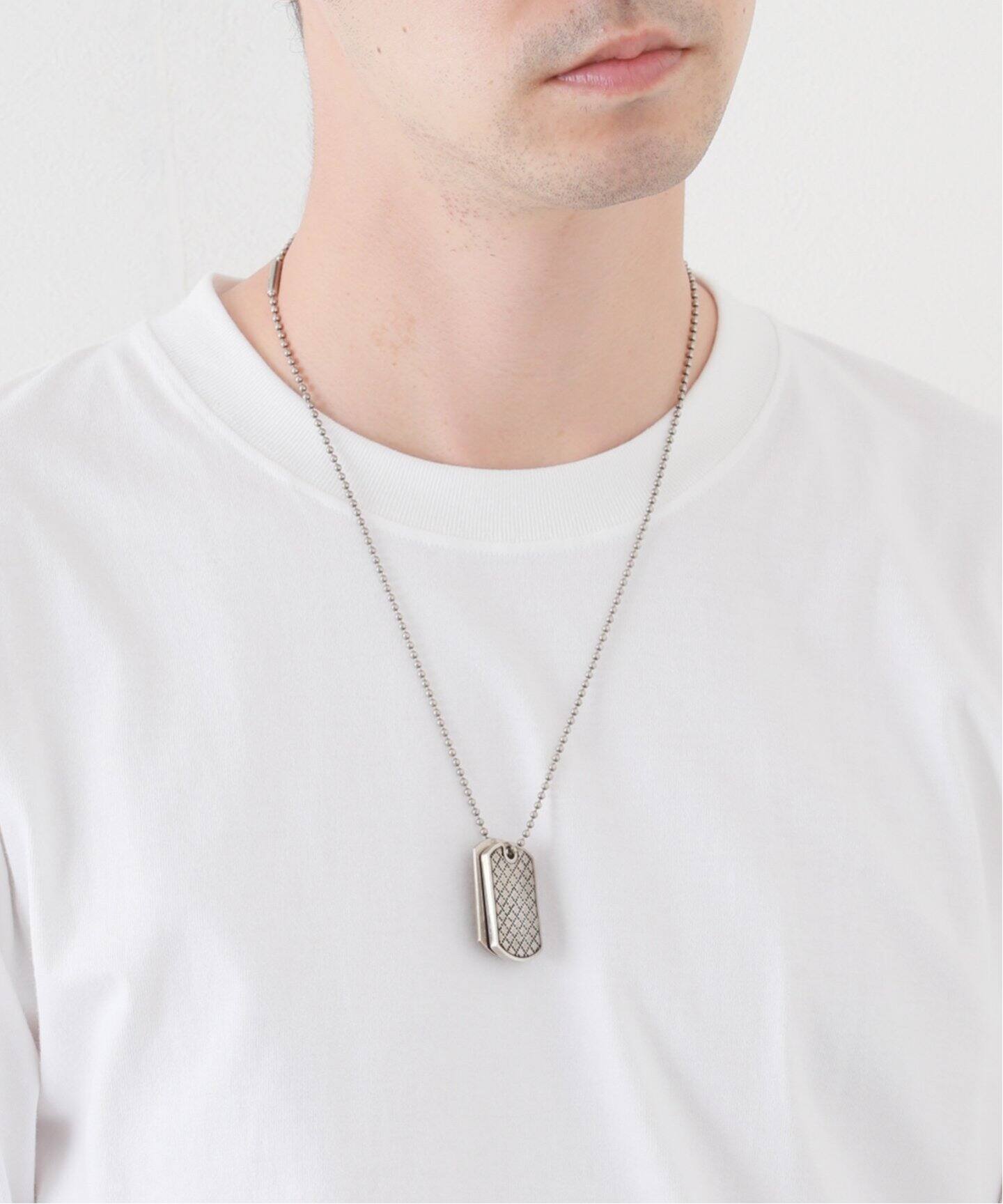 OLD GUCCI グッチ / DIAMANTE DOGTAG NECKLACE: ディアマンテ 