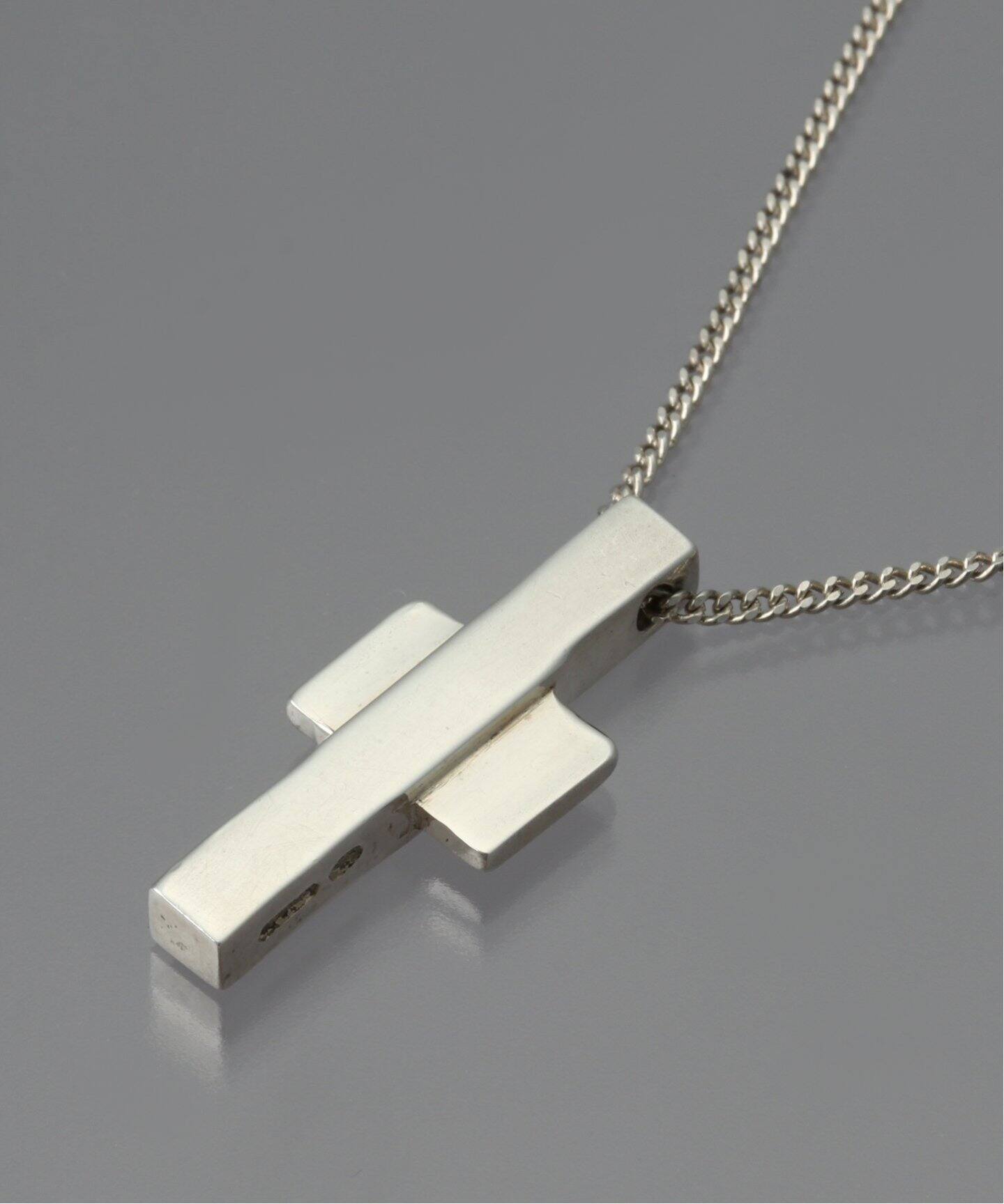 OLD GUCCI グッチ / ITALY CROSS NECKLACE : イタリークロス 